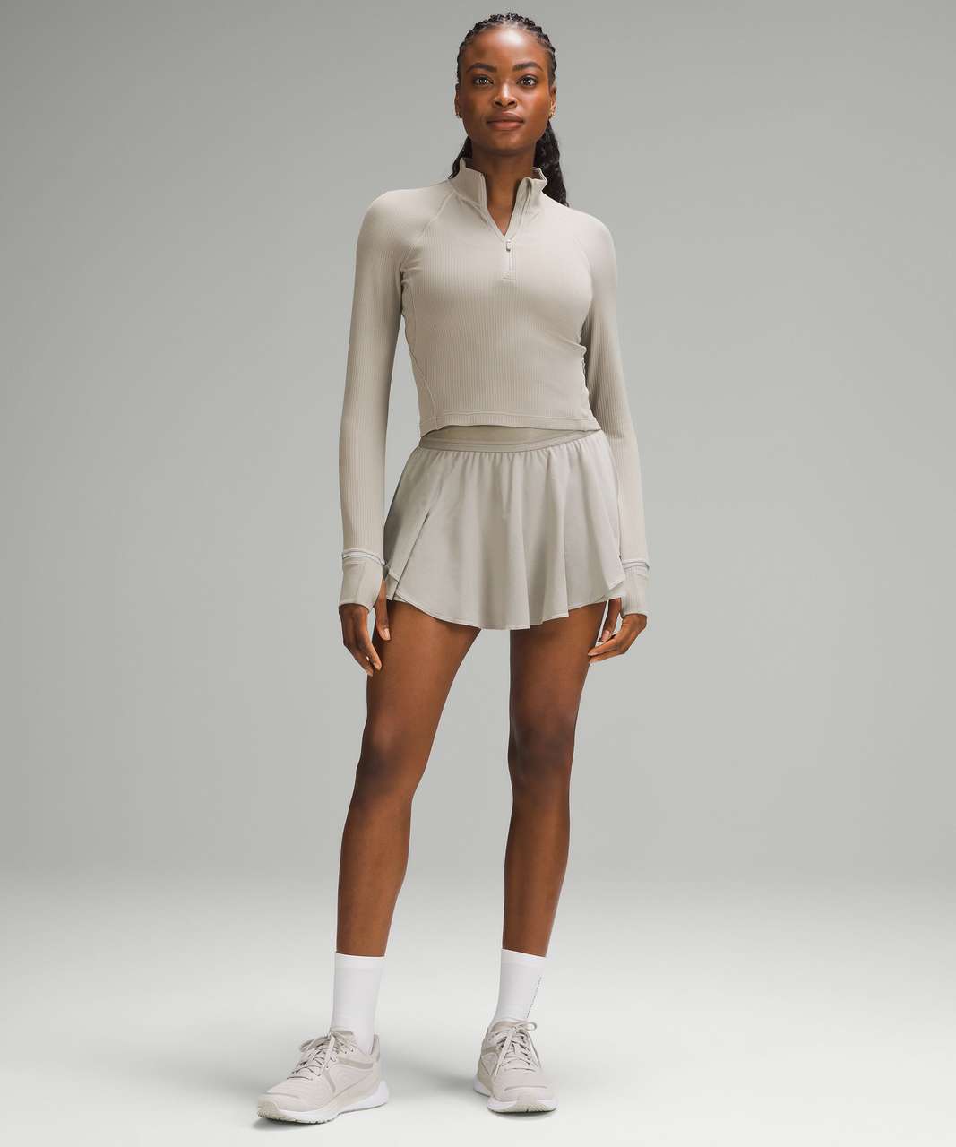 NEW Lululemon Court Rival High-Rise Tennis Skirt Tall Stencil Blossom 2-4-6- 8
