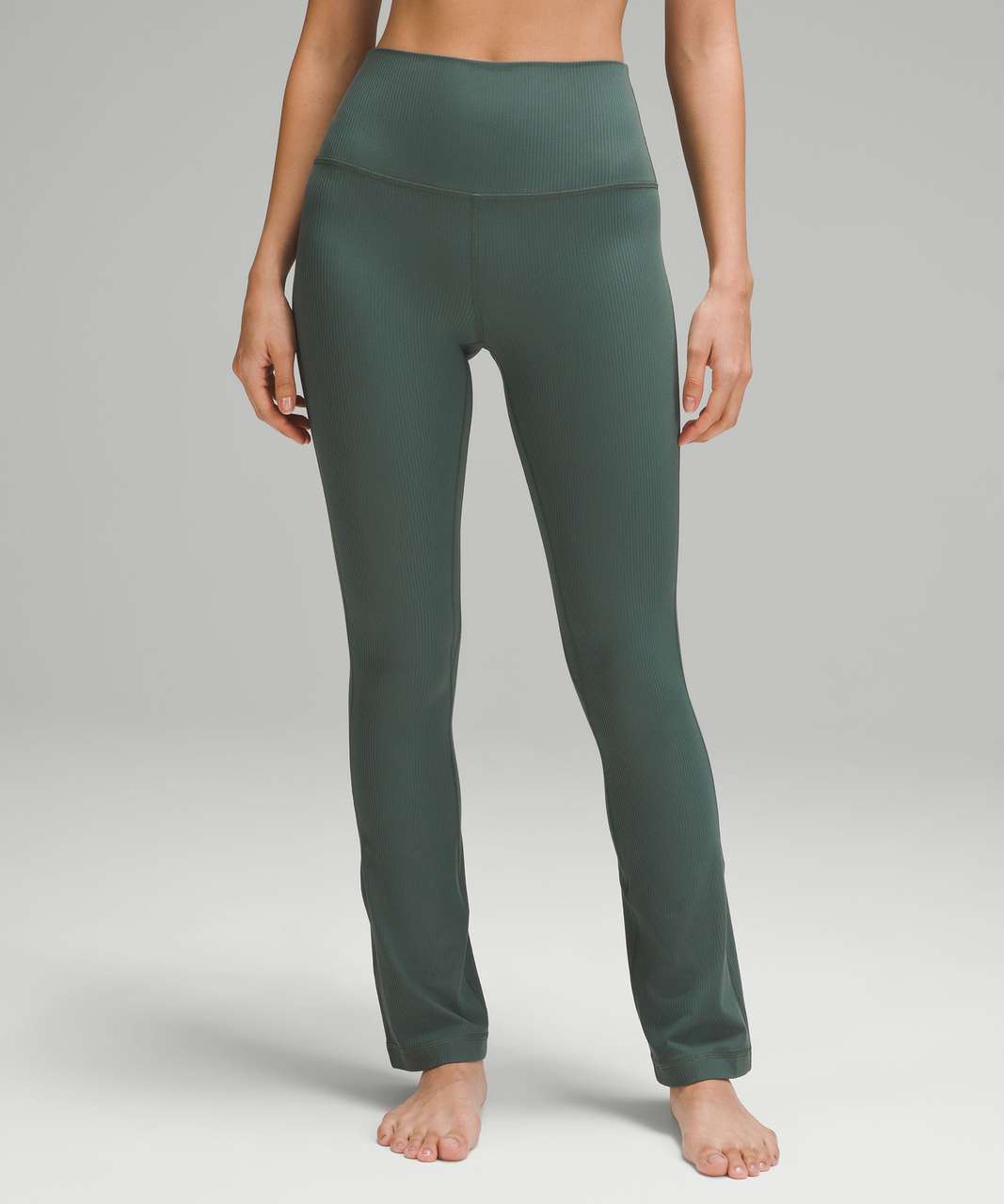 lululemon lululemon Align™ Ribbed Mini-Flared Pant Extra Short 128.00