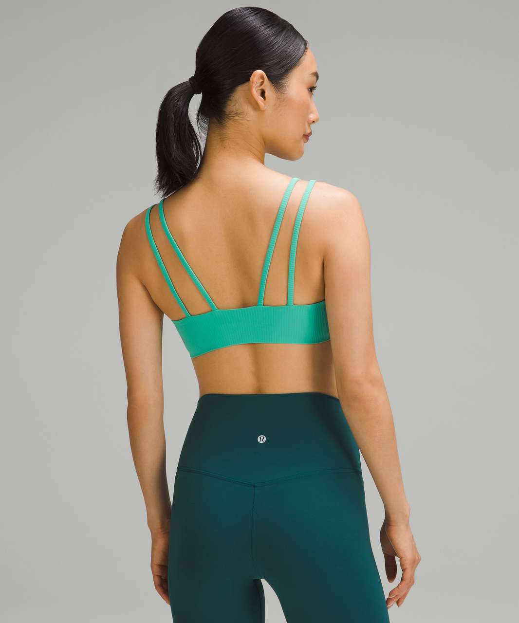 lululemon Bra Like a Cloud Ribbed Longline Light Support B/C Cup