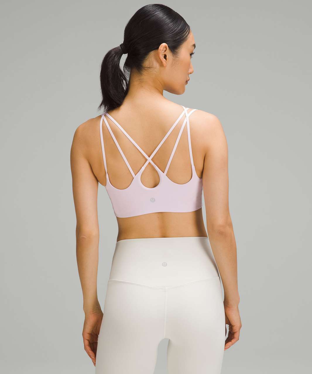 Lululemon Nulu Strappy Yoga Bra *Light Support, A/B Cup - Meadowsweet Pink