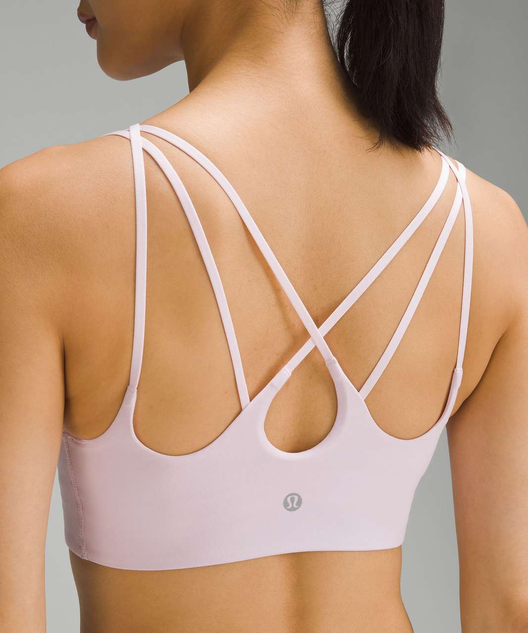 Lululemon Nulu Strappy Yoga Bra *Light Support, A/B Cup - Meadowsweet Pink