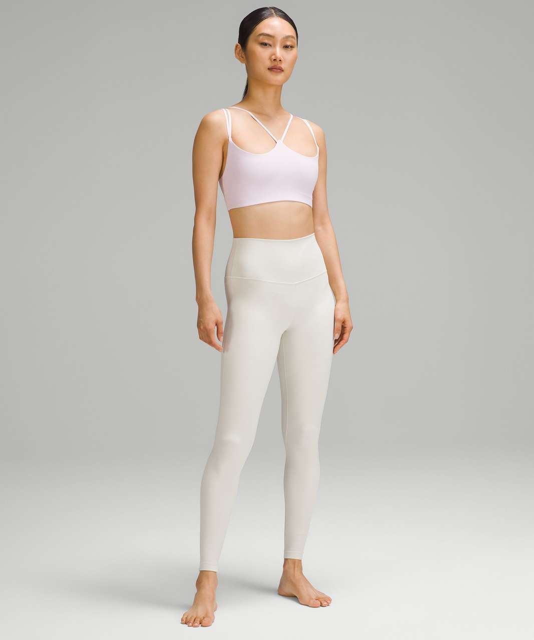 Lululemon Nulu Strappy Yoga Bra *Light Support, A/B Cup - Meadowsweet Pink