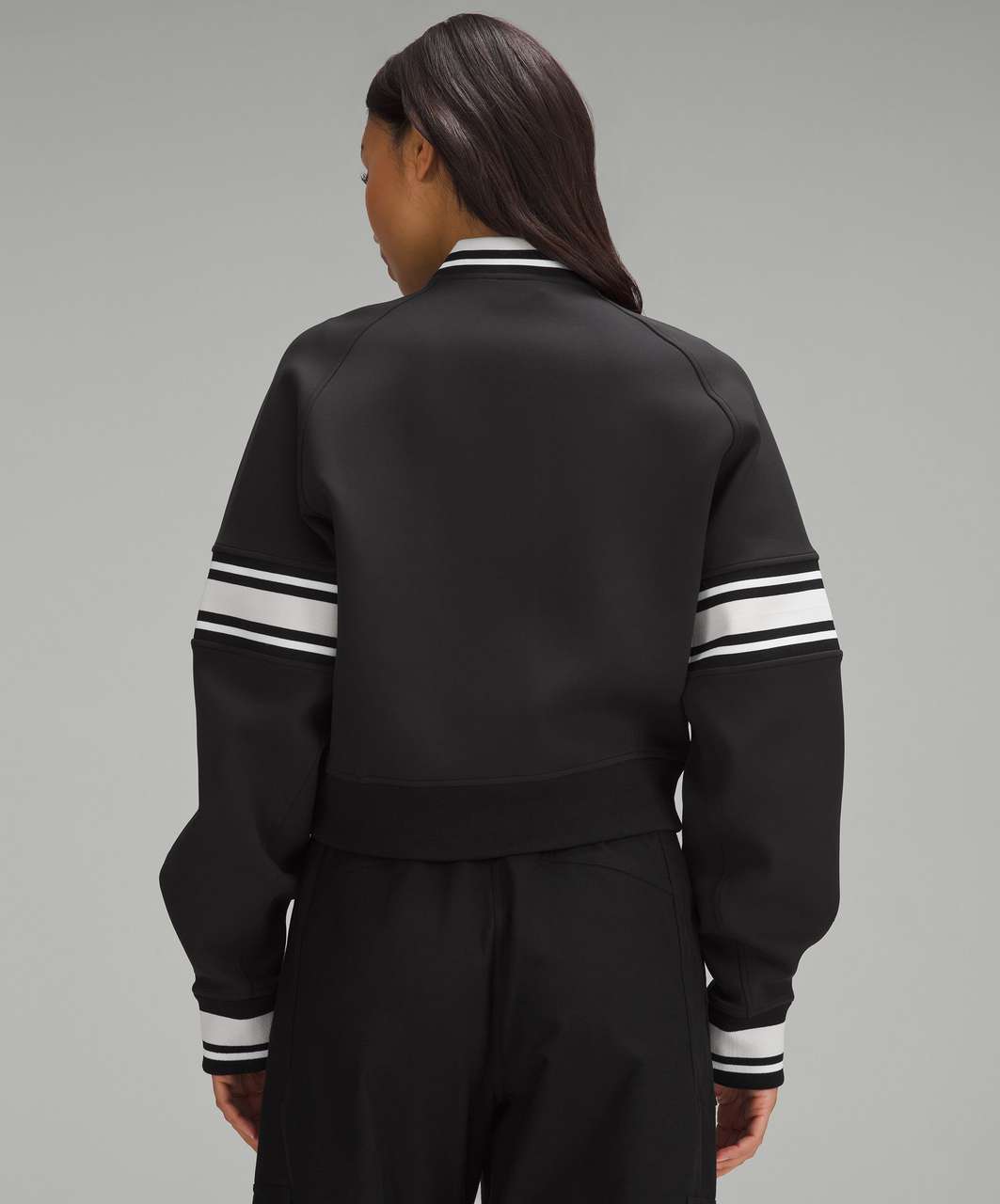 Lululemon Snap-Front Varsity Jacket - Black