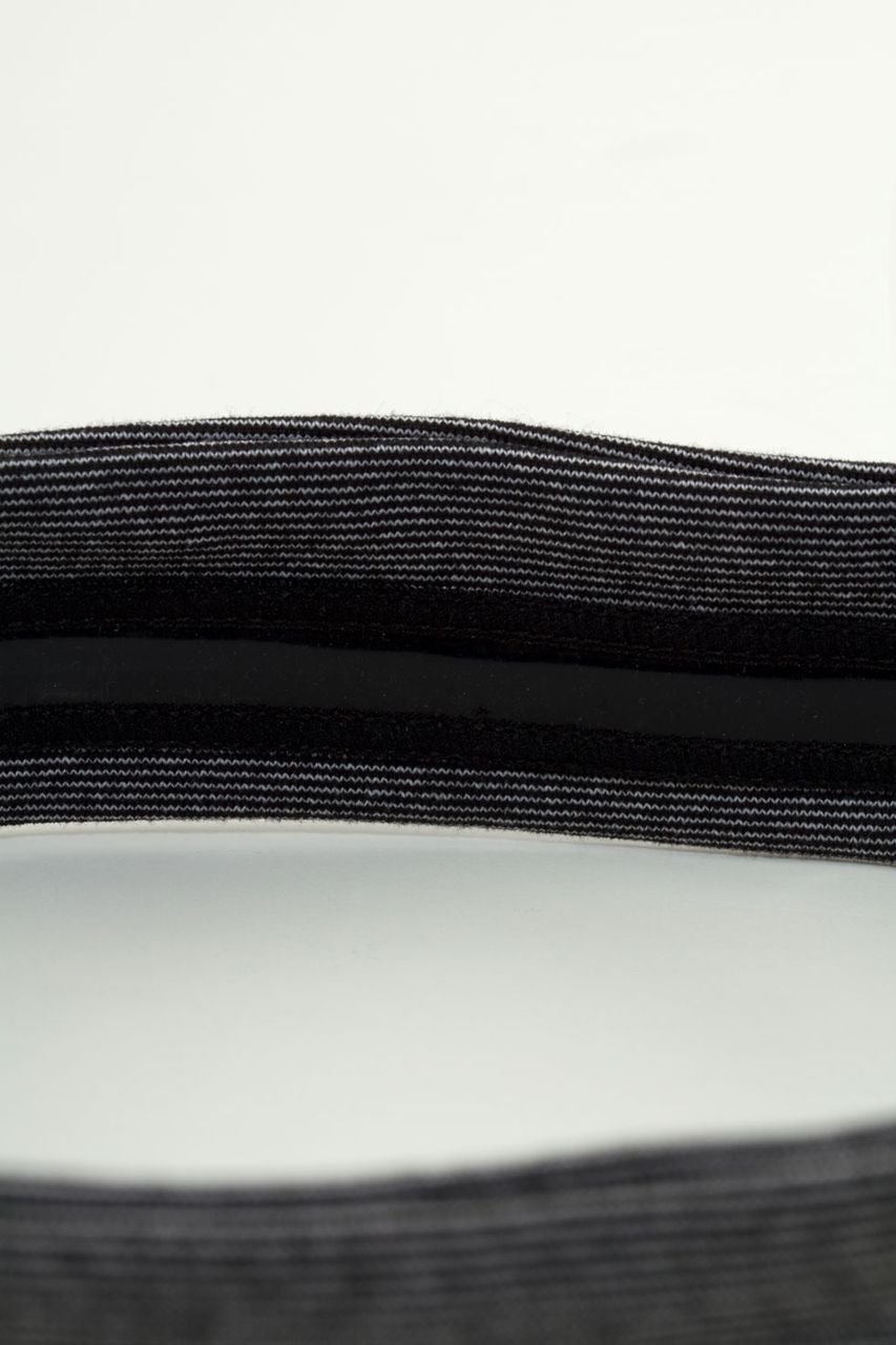 Lululemon Slipless Headband - White Black Mircostripe
