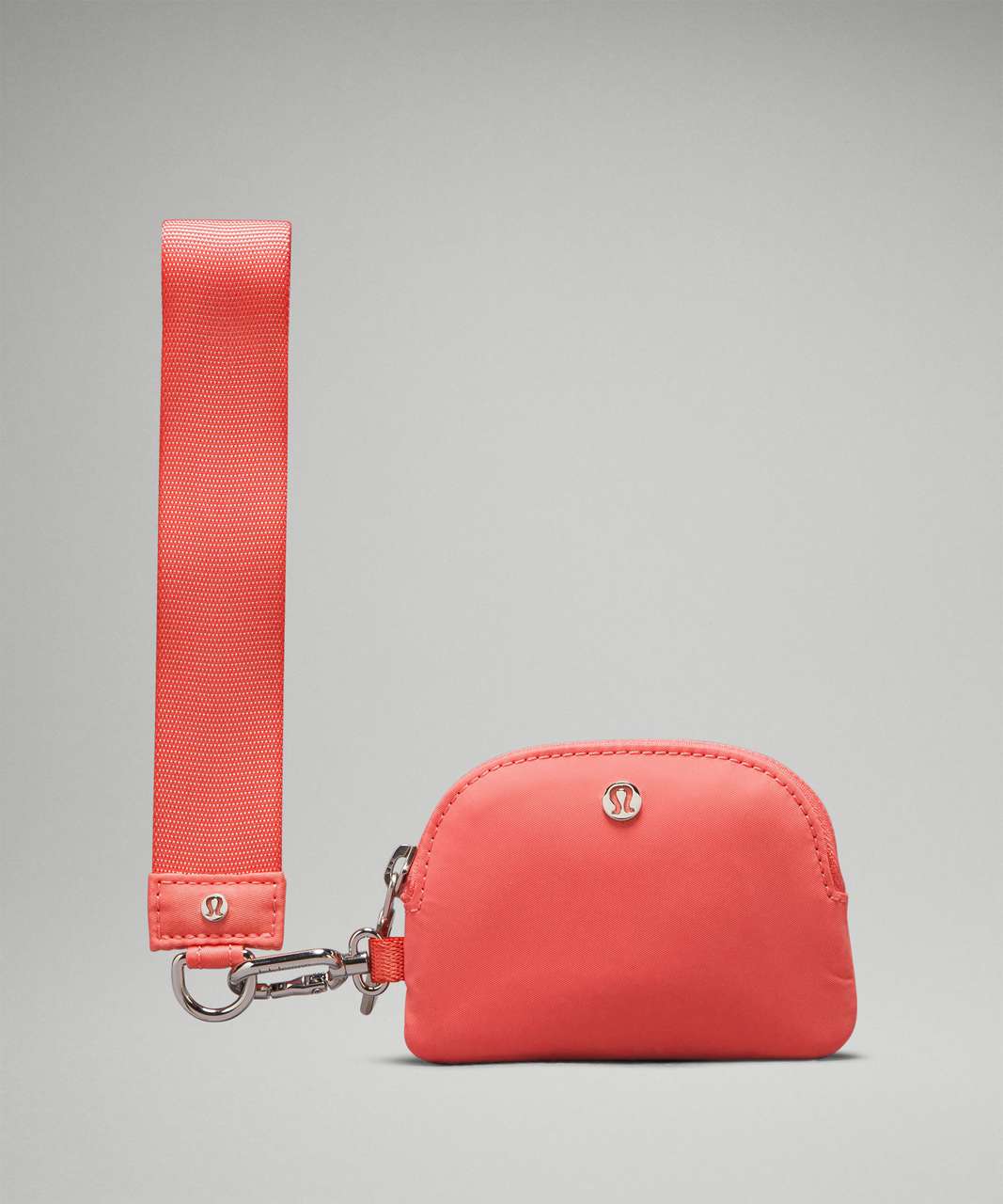 Lululemon Dual Pouch Wristlet - Sonic Pink / Pomegranate / Black - lulu  fanatics