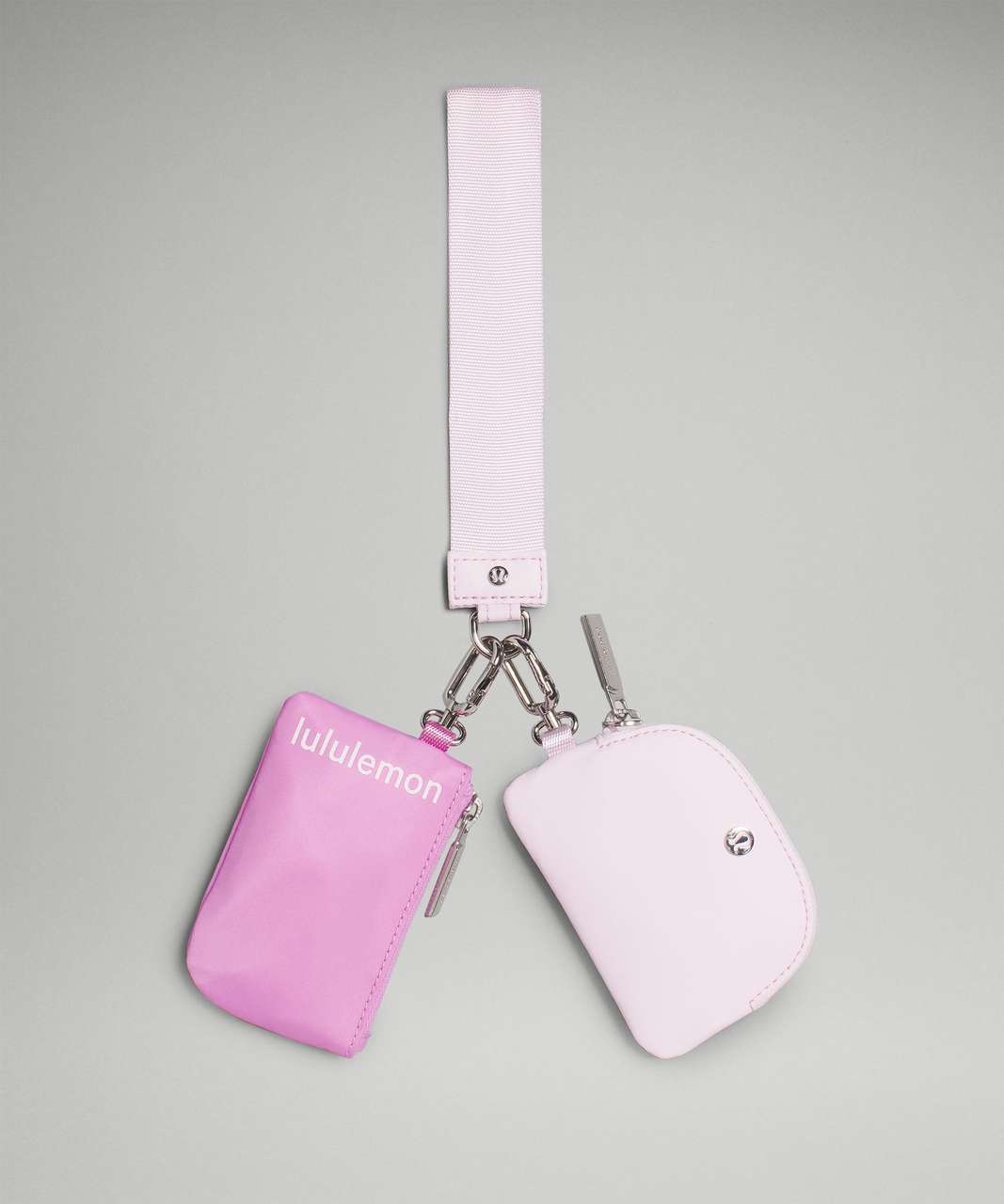 Lululemon Clippable Card Pouch - Sakura Pink / Washed Mauve - lulu fanatics