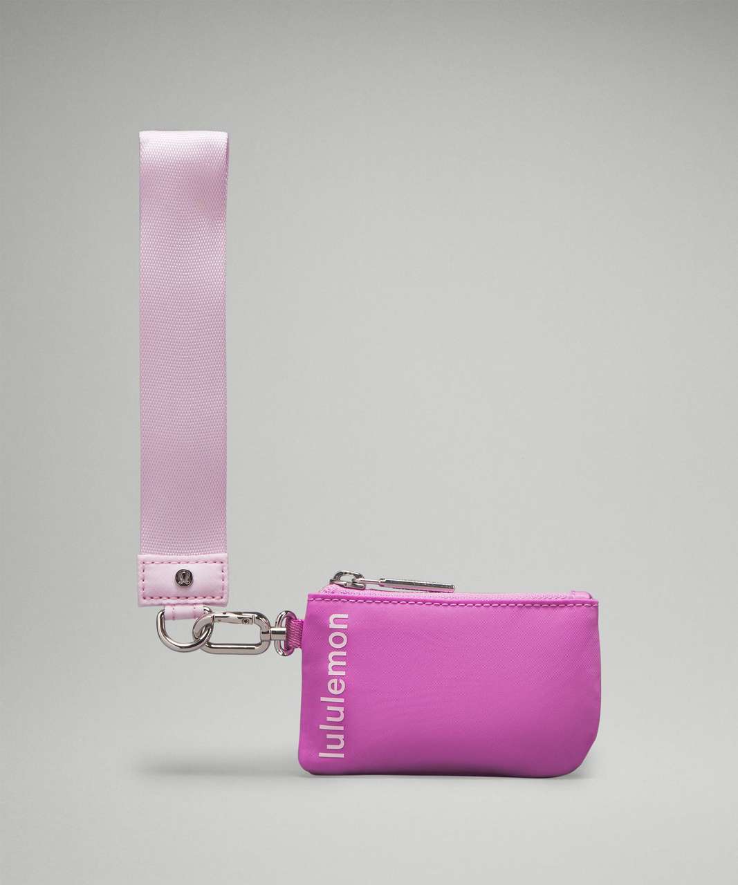 Lululemon Dual Pouch Wristlet - Dahlia Mauve / Meadowsweet Pink