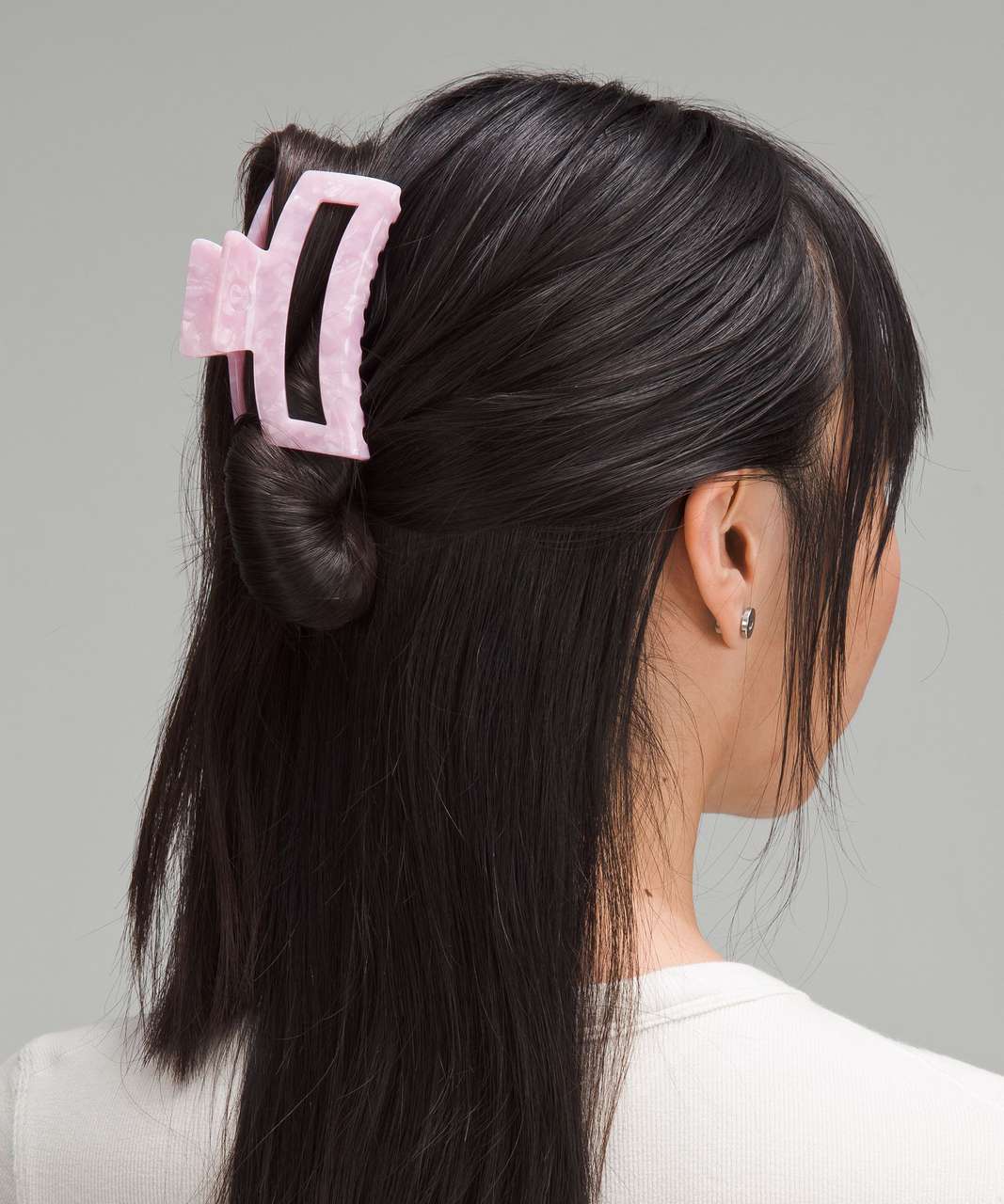 Lululemon Claw Hair Clips Set *4 Pack - Pink Parfait / Pink Peony / Brown Earth / Gleam / Black / White / Black / Roasted Brown / Black / Roasted Brown