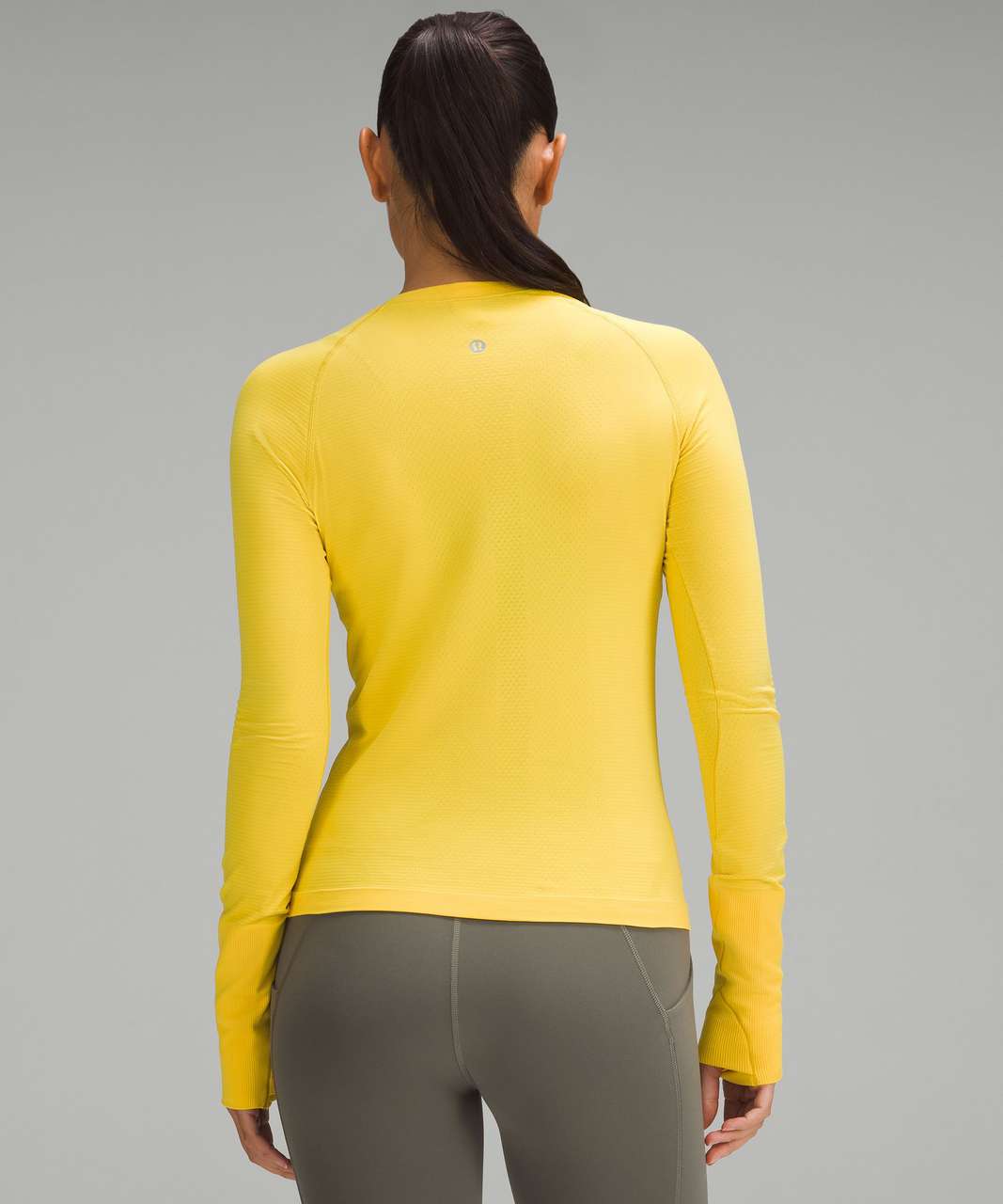 Lululemon Swiftly Tech Long-Sleeve Shirt 2.0 *Race Length - Utility Yellow / Utility Yellow