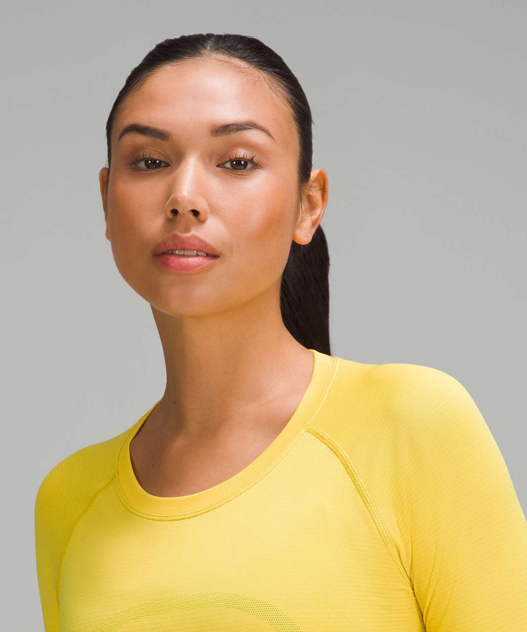 Lululemon Swiftly Tech Long-Sleeve Shirt 2.0 *Race Length - Utility Yellow / Utility Yellow