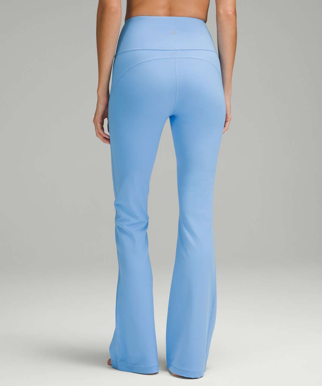 Lululemon Groove Super-High-Rise Flared Pant Nulu *Regular - Aero Blue