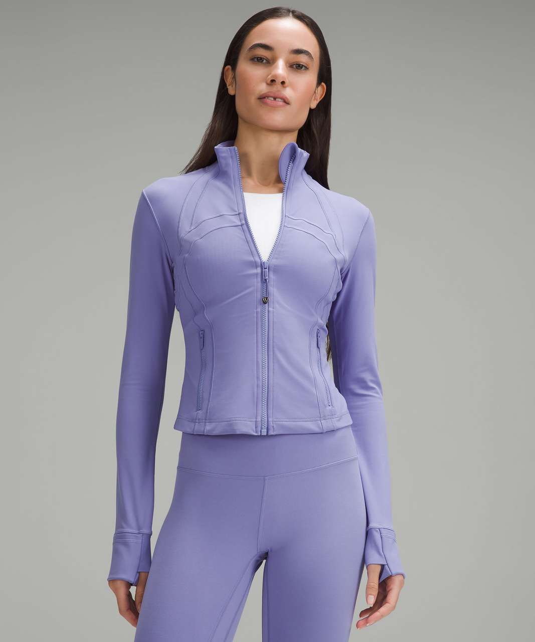 Lululemon Nulu Cropped Define Jacket Nulu size 6 Dark Lavender DKLA en 2024