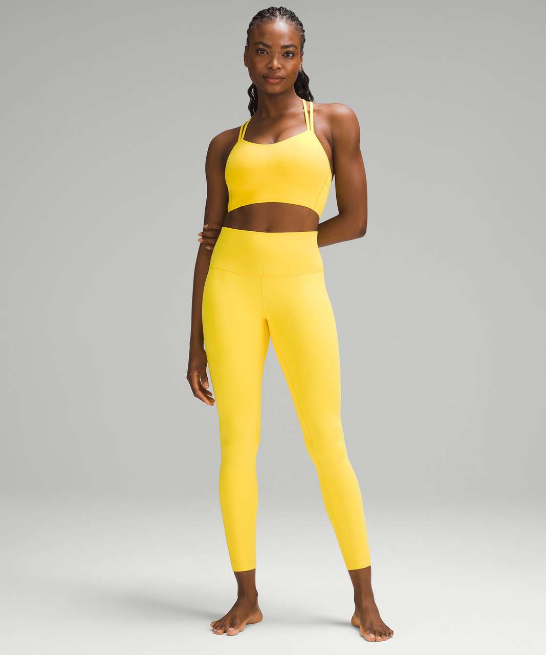 Lululemon Like a Cloud Longline Bra *Light Support, B/C Cup - Utility Yellow