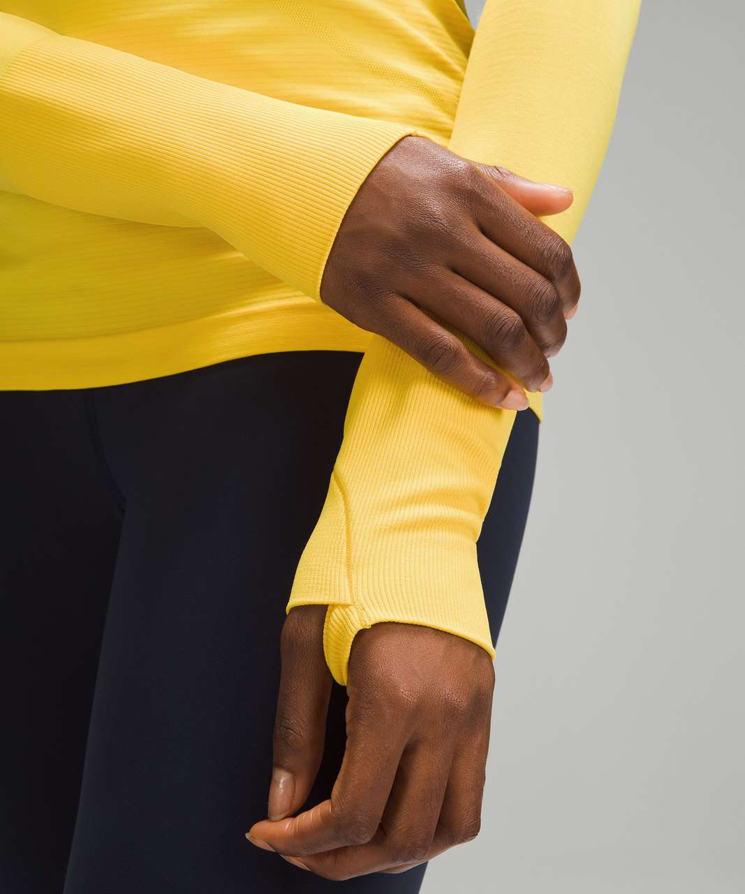 Lululemon Swiftly Tech Long-Sleeve Shirt 2.0 - Utility Yellow / Utility Yellow