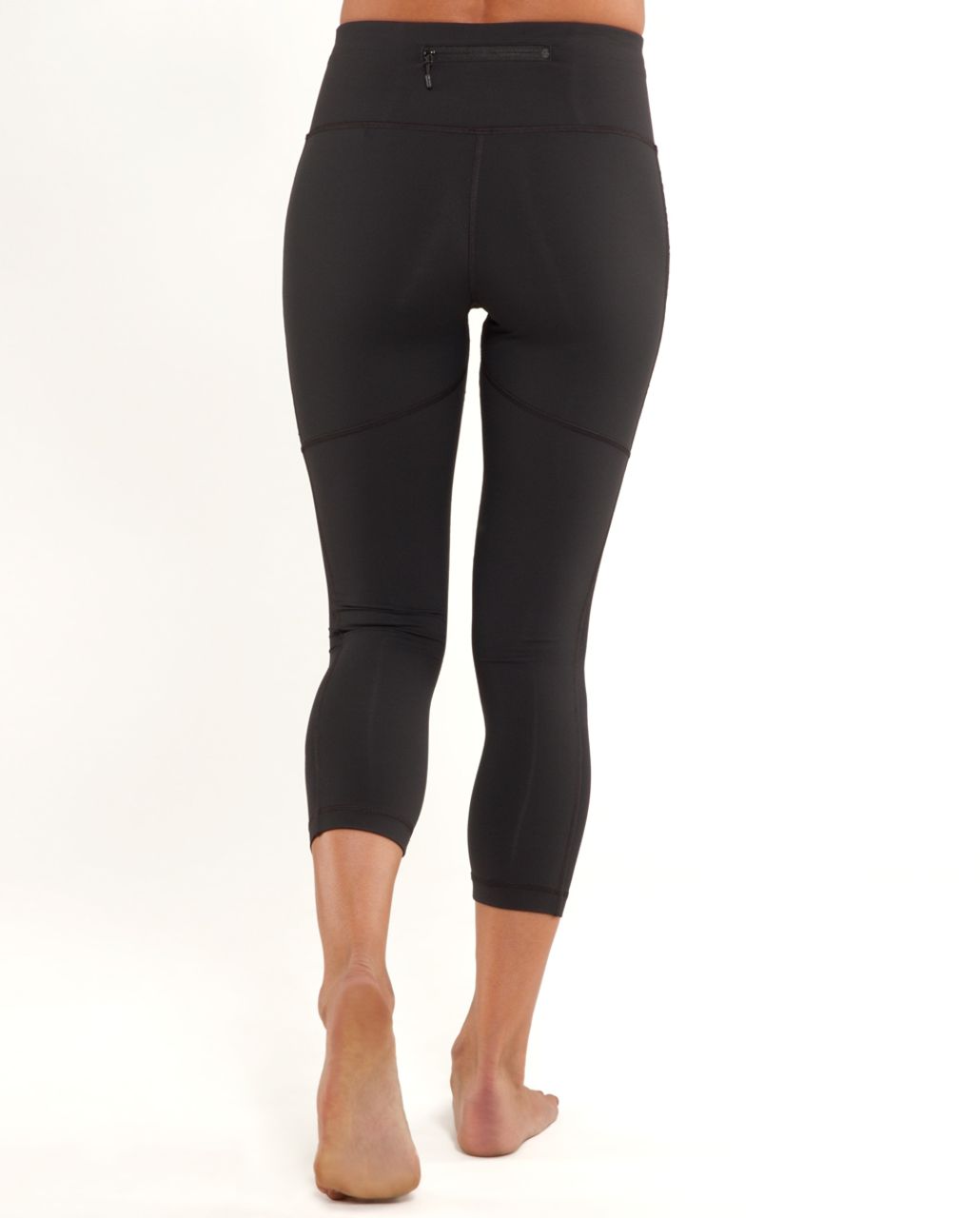 Lululemon Run:  Free Crop - Black