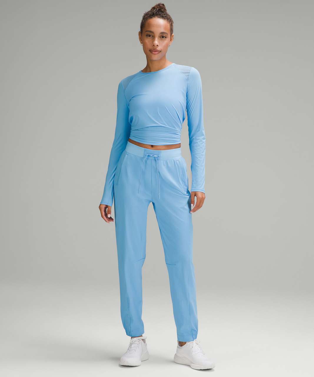 Lululemon License to Train High-Rise Pant - Aero Blue - lulu fanatics