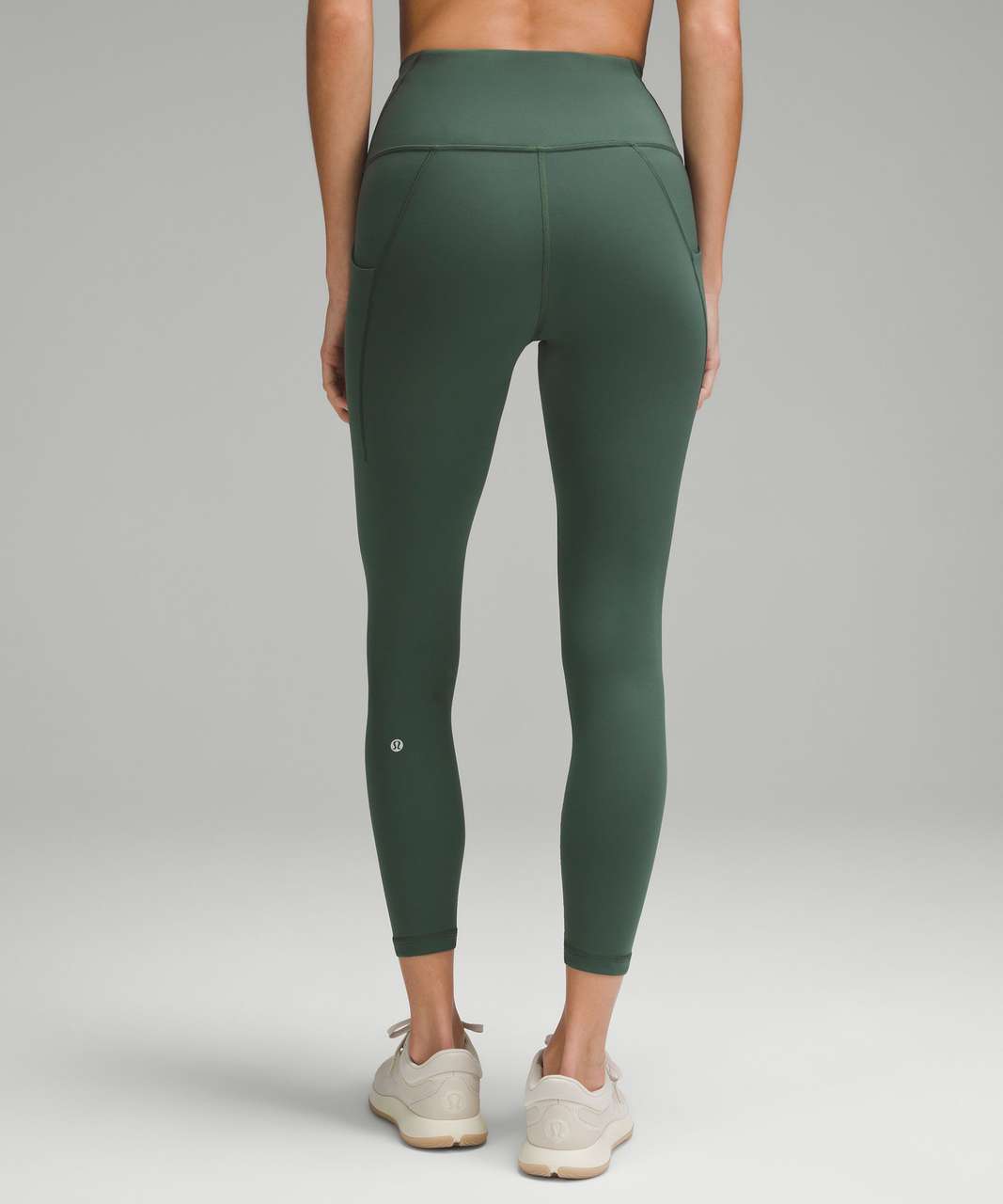 Lululemon Wunder Train High-Rise Tight with Pockets 25" - Dark Forest