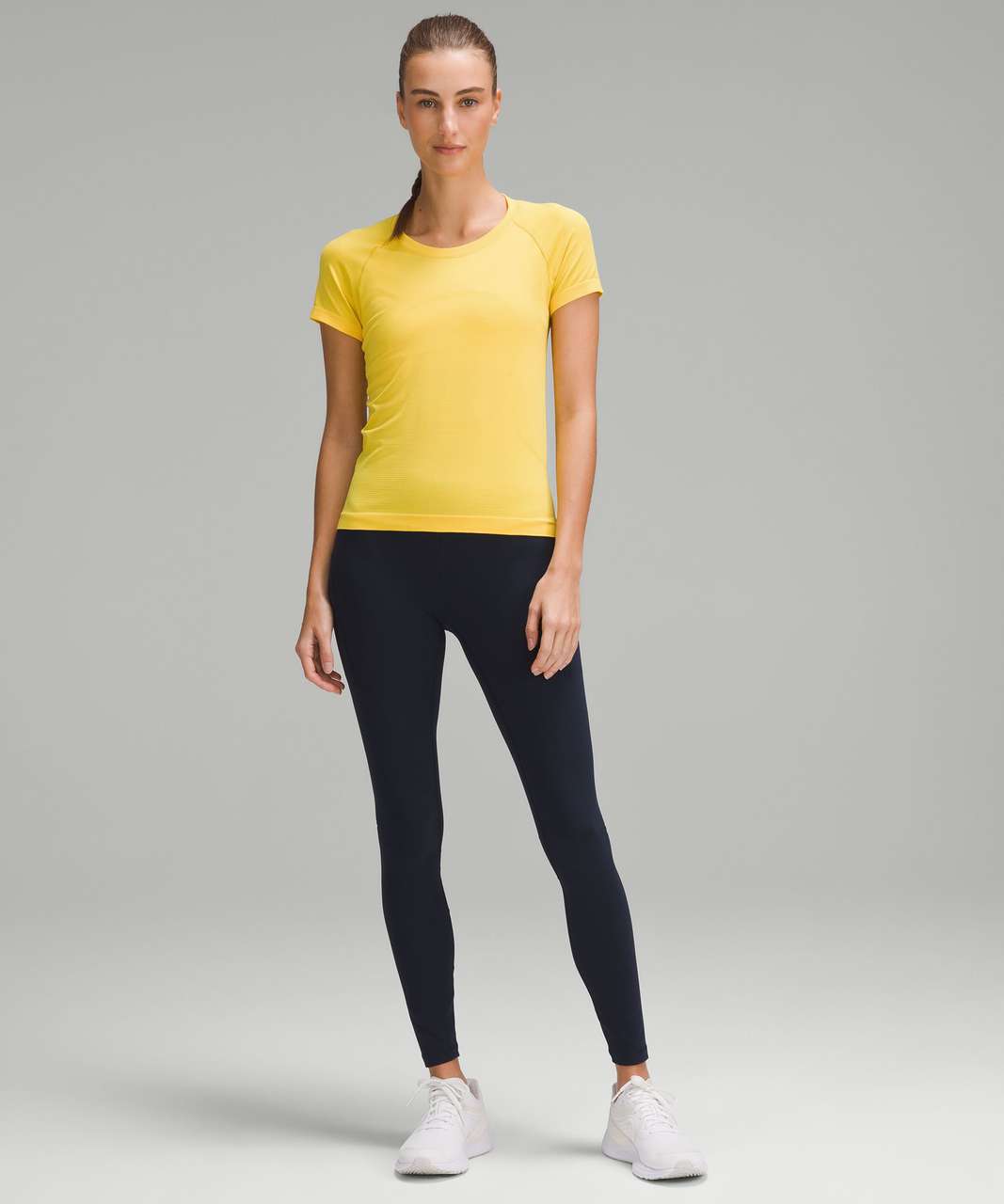 Lululemon Swiftly Tech Short-Sleeve Shirt 2.0 *Race Length - Utility Yellow / Utility Yellow