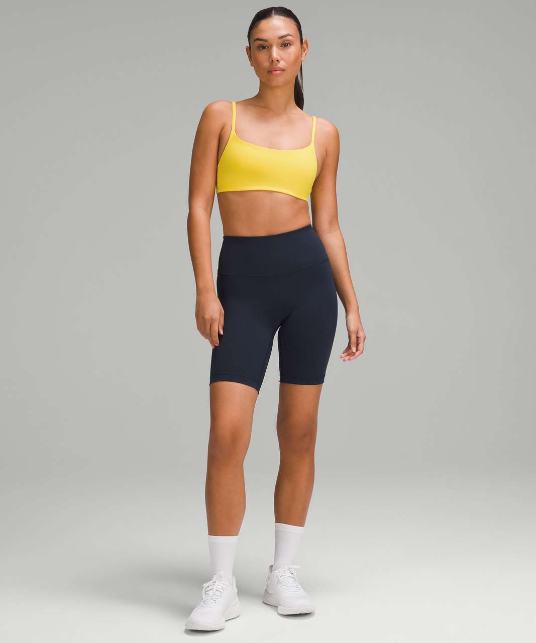 Lululemon Wunder Train Strappy Racer Bra *Light Support, A/B Cup - Utility Yellow