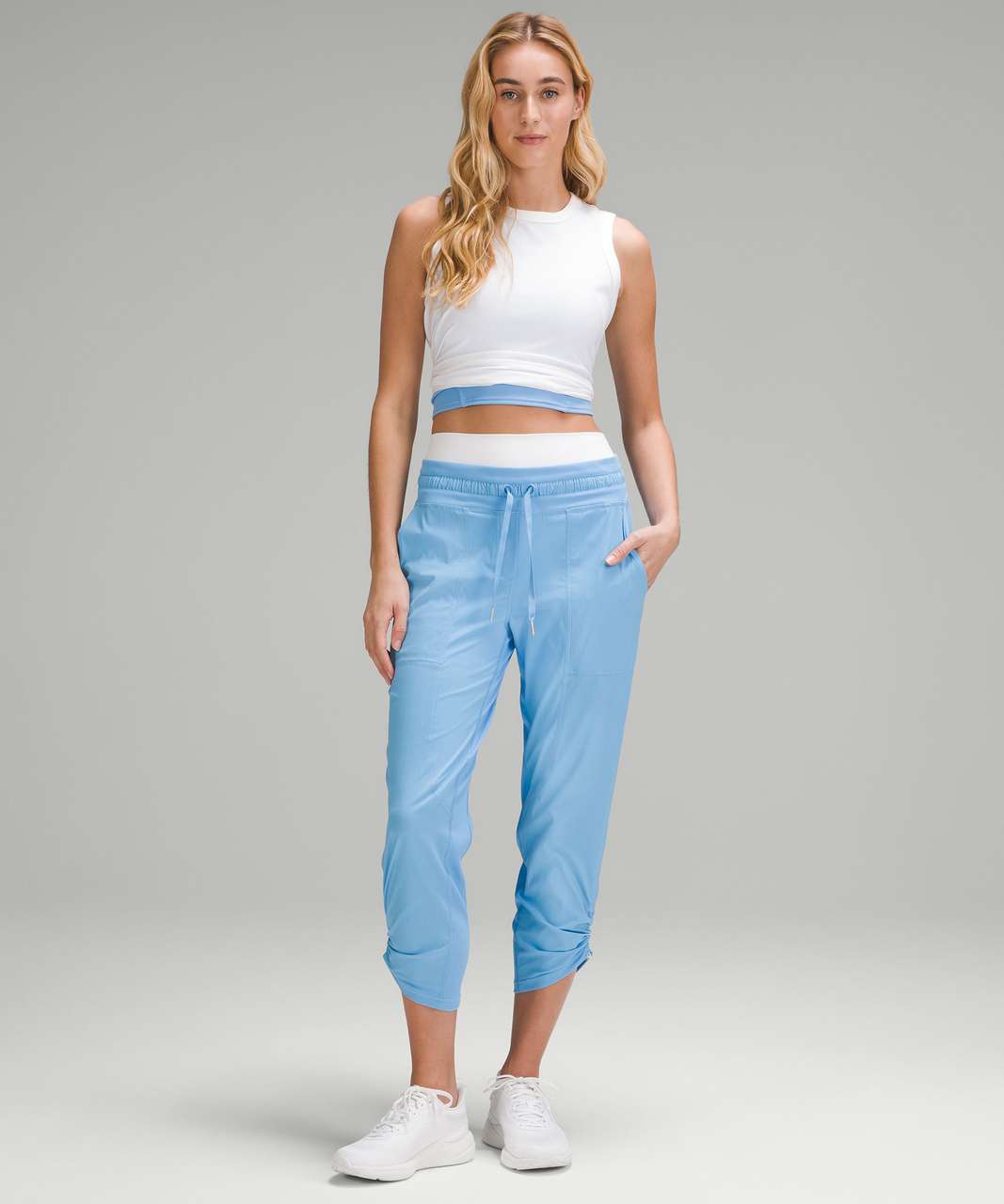 Lululemon Dance Studio Mid-Rise Cropped Pant - Aero Blue