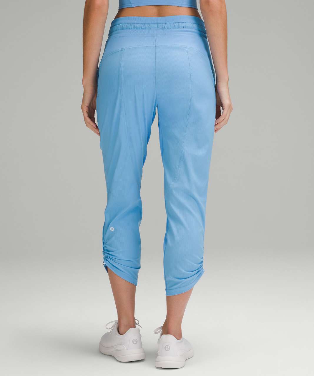 Lululemon Dance Studio Mid-Rise Cropped Pant - Aero Blue - lulu fanatics