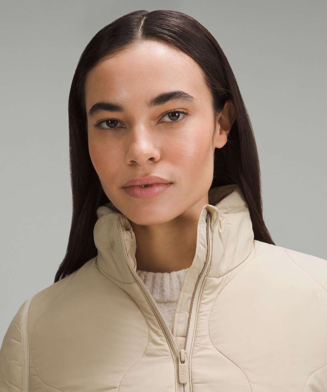 Lululemon Quilted Light Insulation Cropped Jacket - Trench