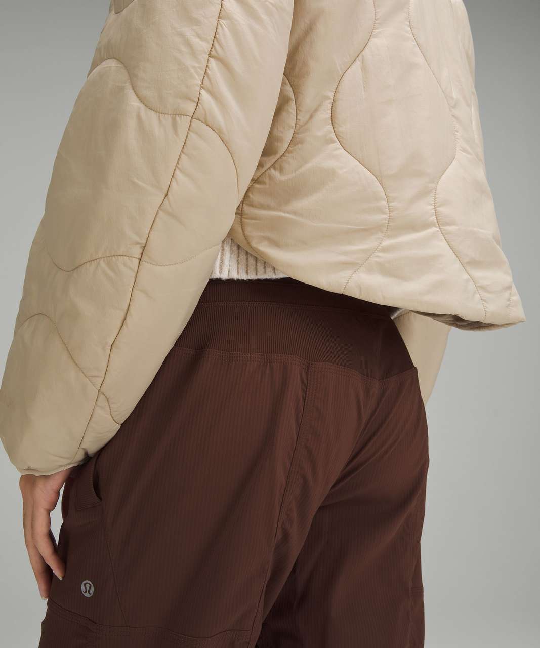 Lululemon Quilted Light Insulation Cropped Jacket - Trench