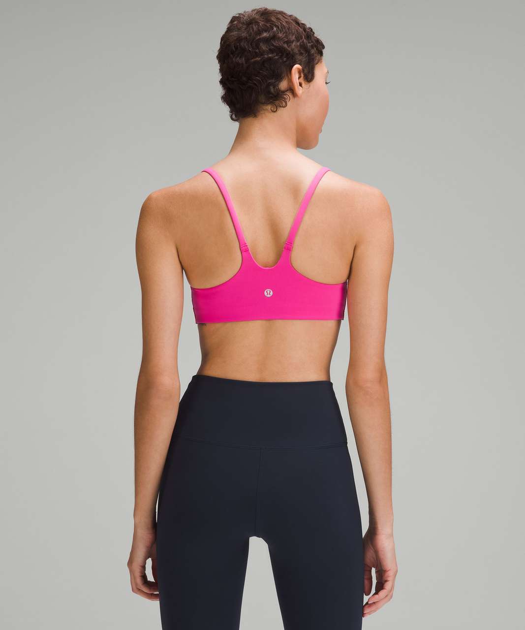 Lululemon Wunder Train Strappy Racer Bra *Light Support, A/B Cup - Sonic Pink