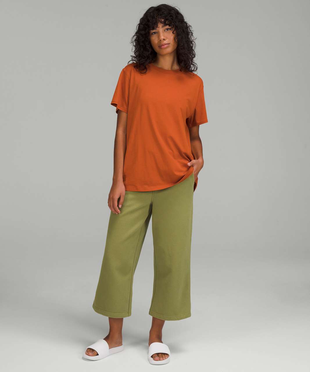 Lululemon All Yours Cotton T-Shirt - Burnt Orange