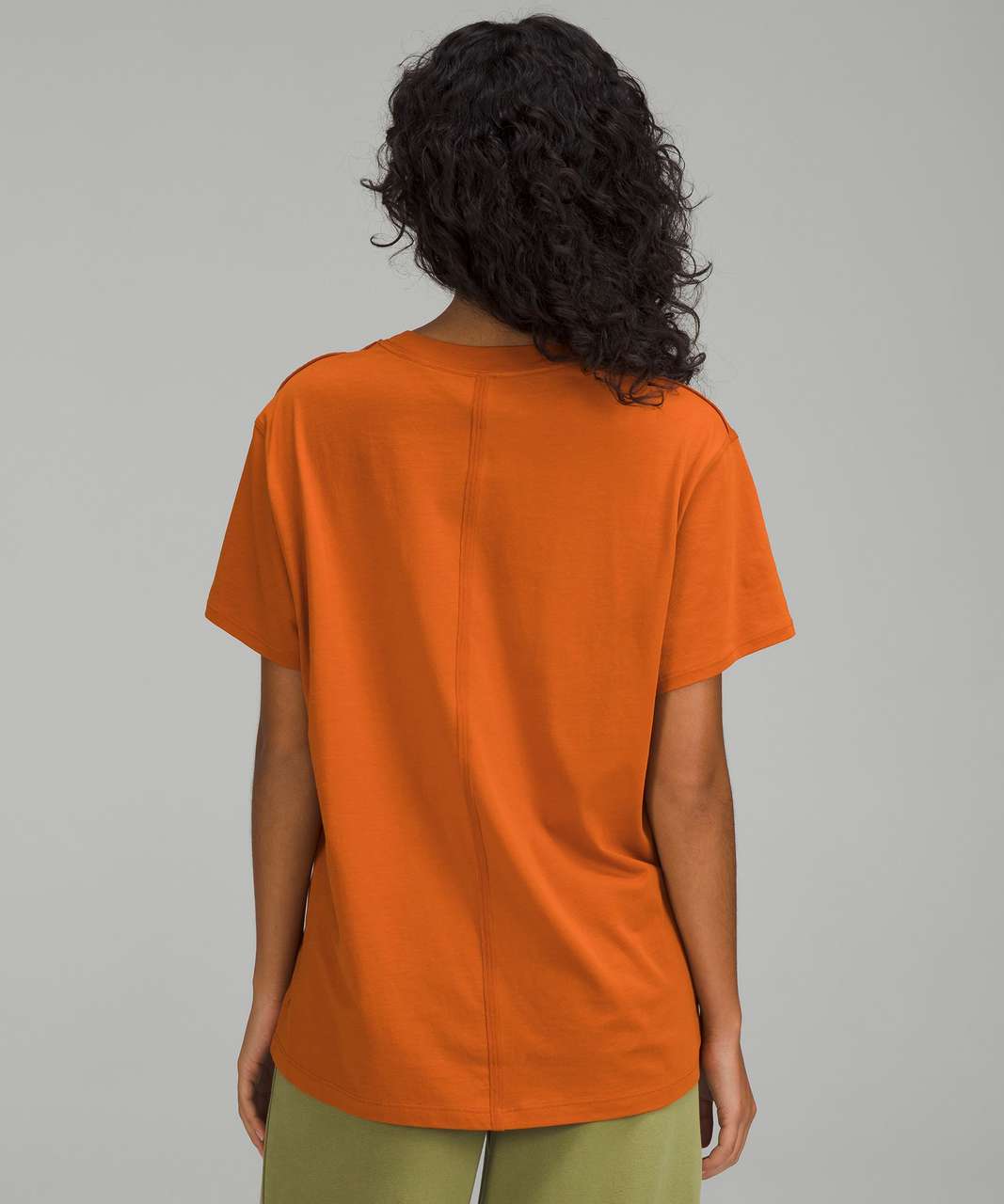 Lululemon All Yours Cotton T-Shirt - Burnt Orange