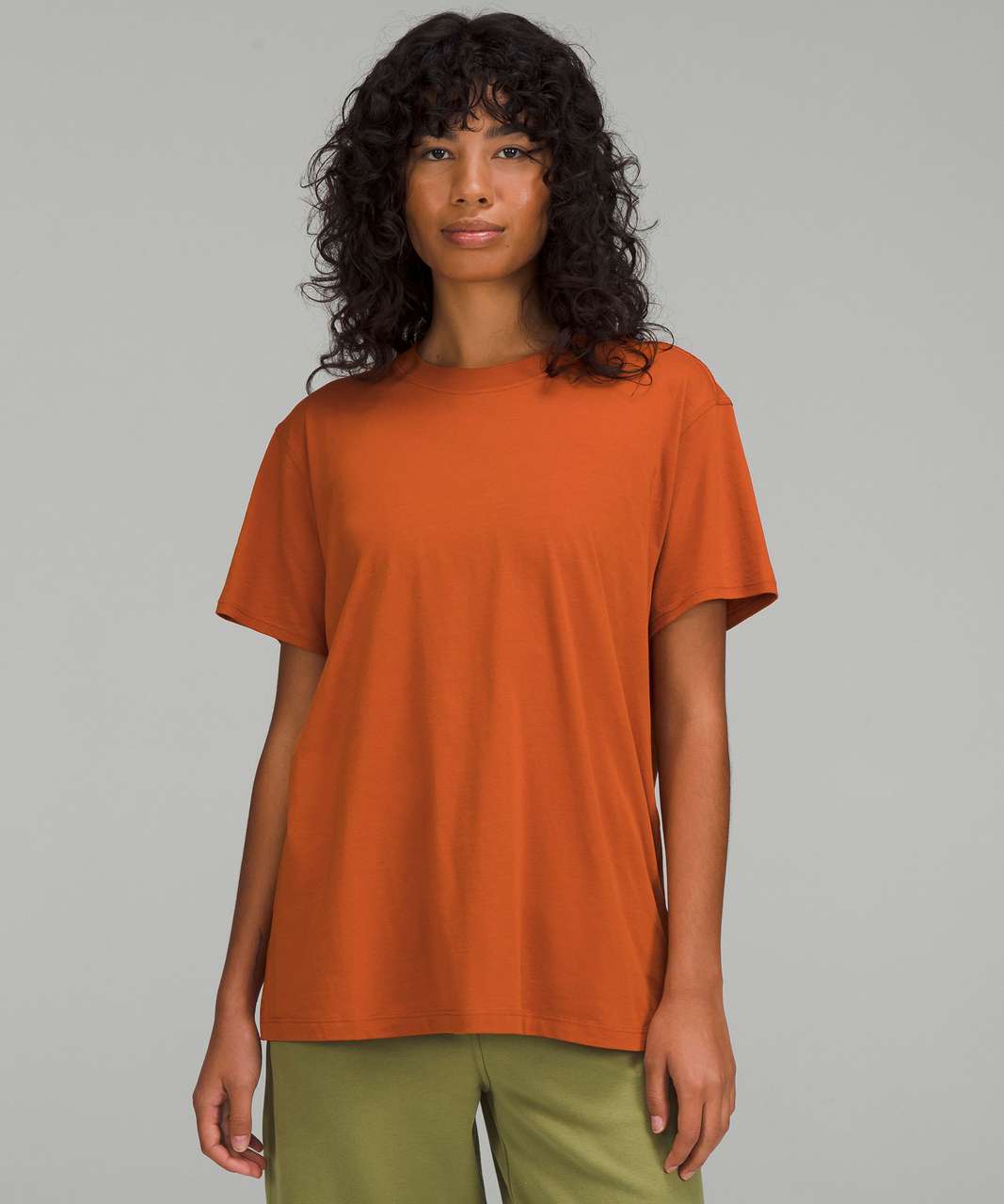 Lululemon All Yours Cotton T-Shirt - Burnt Orange