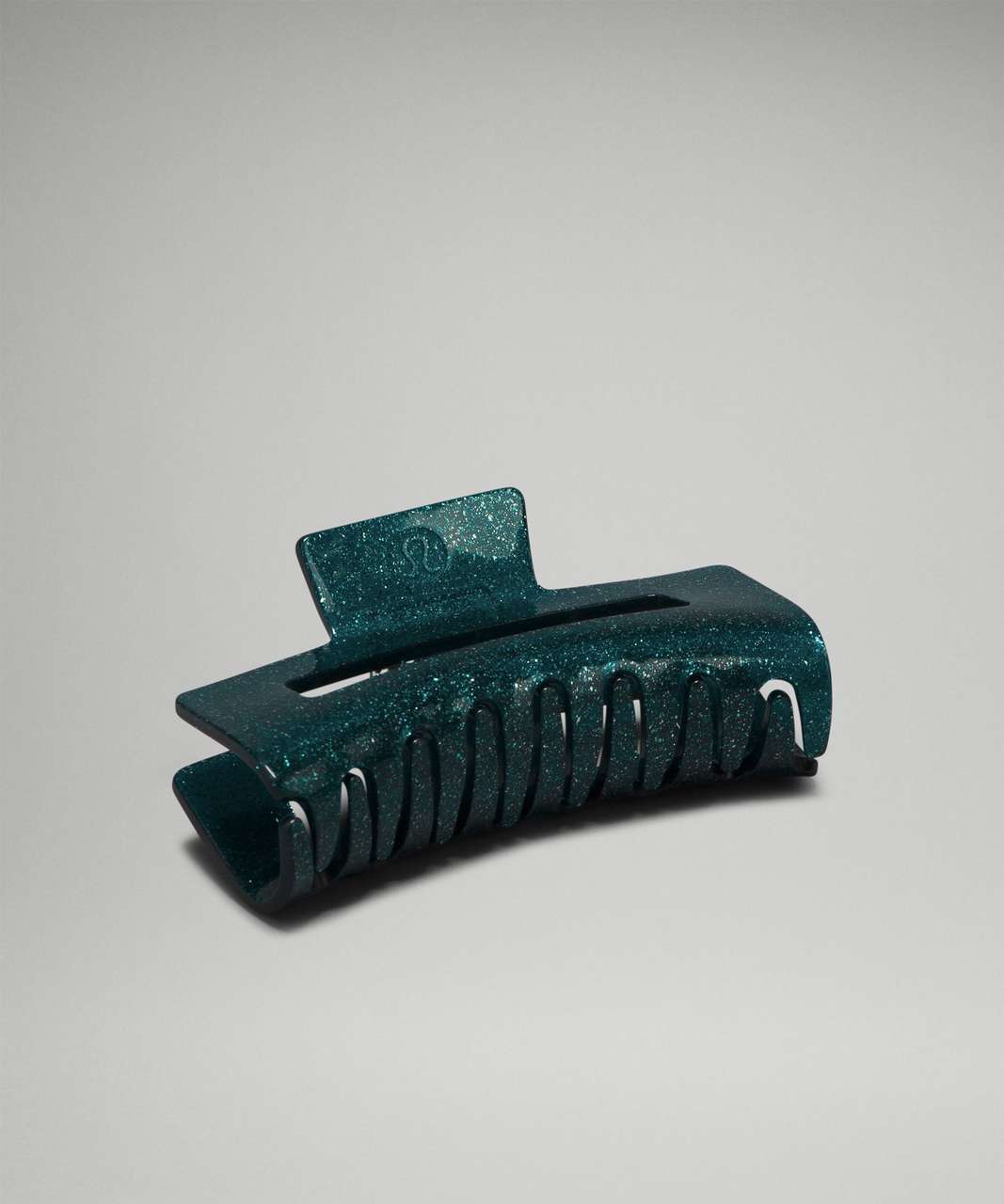 Lululemon Extra Large Claw Hair Clip - Storm Teal / Silver