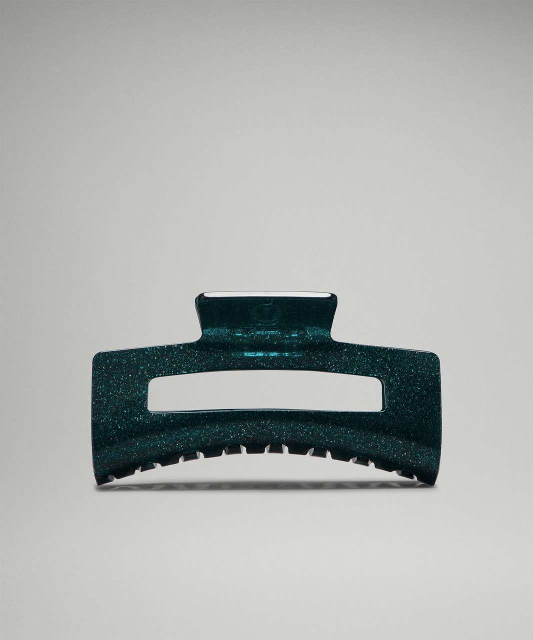 Lululemon Extra Large Claw Hair Clip - Storm Teal / Silver