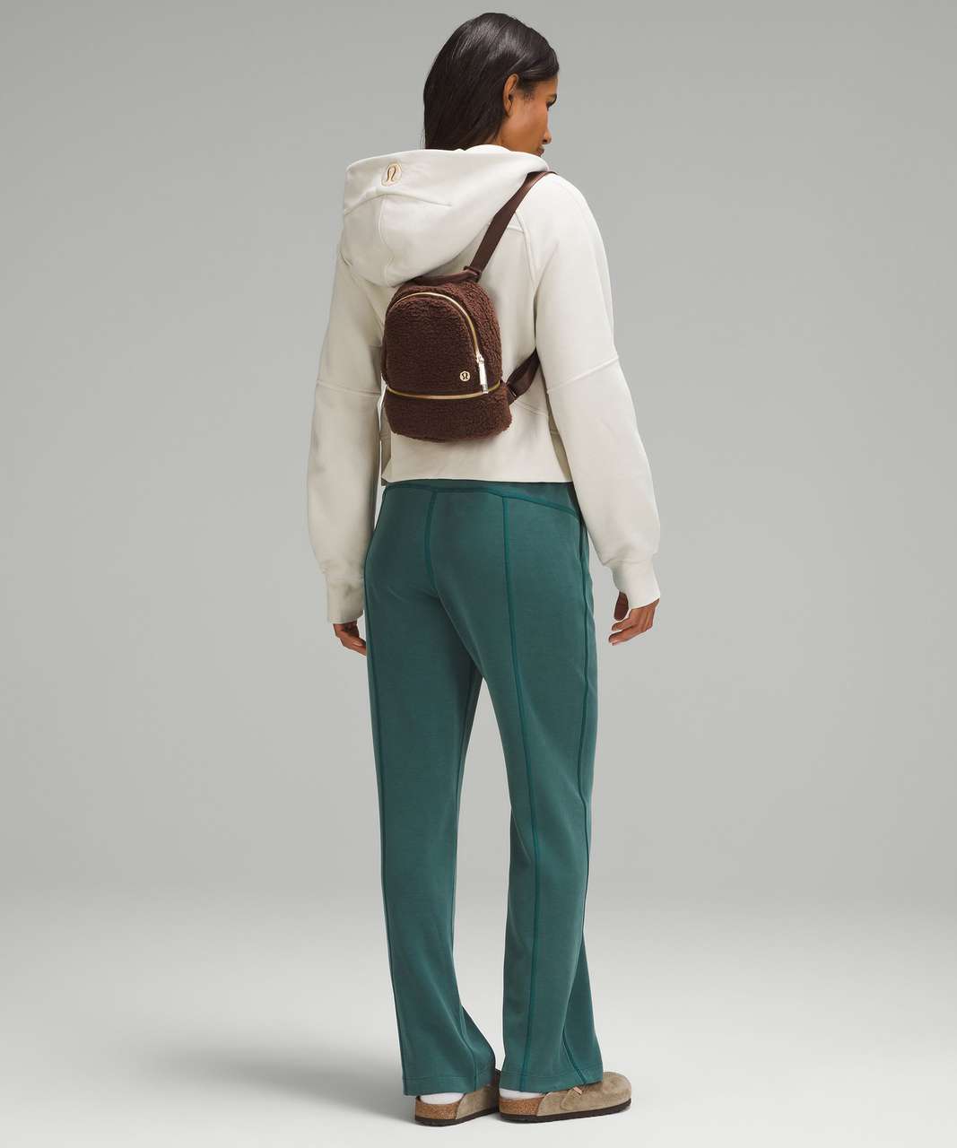 Lululemon City Adventurer Backpack Micro 3L *Fleece - Brown Earth / Gold