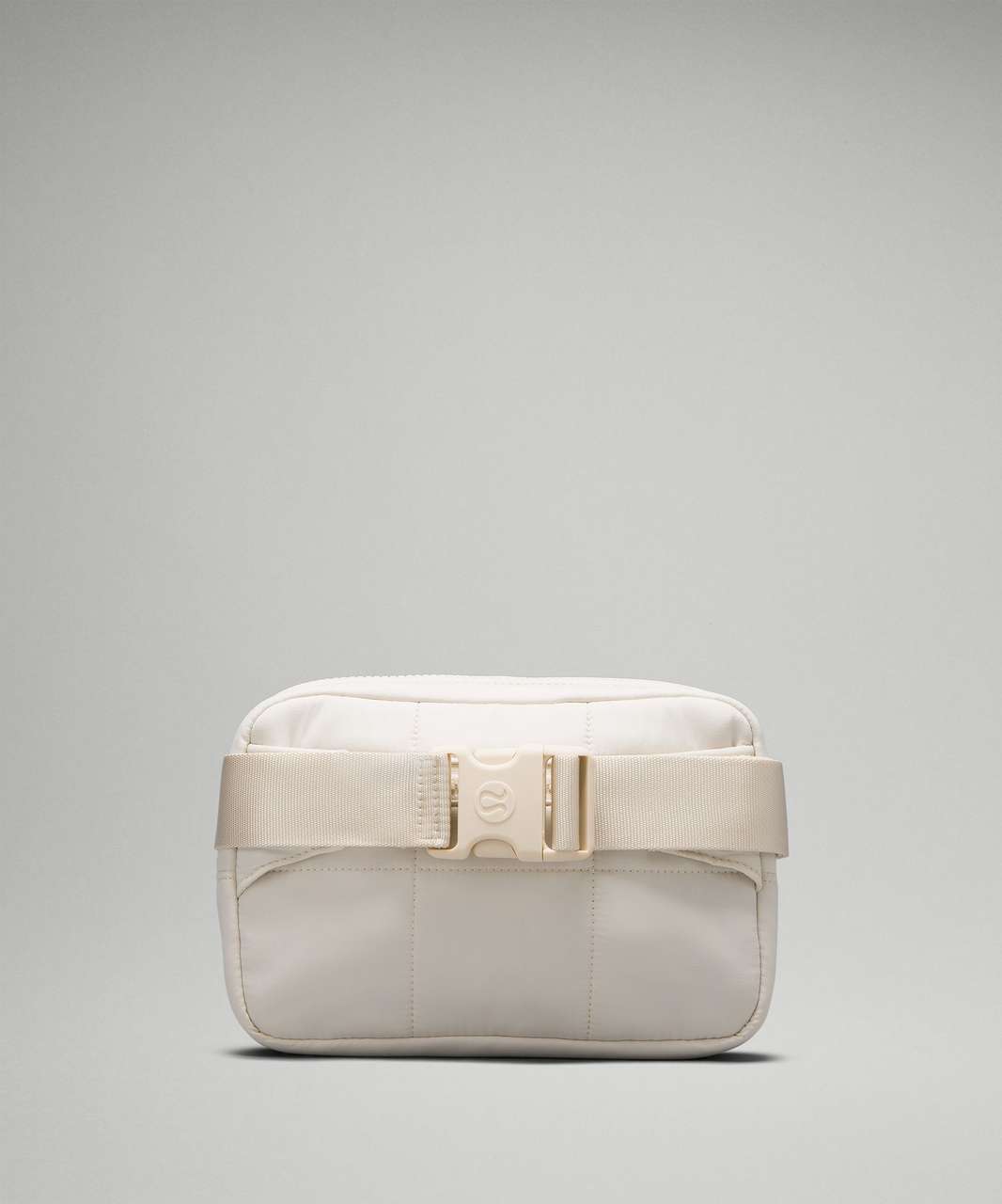 Lululemon Quilted Grid Belt Bag Hand Warmer 1.5L - White Opal