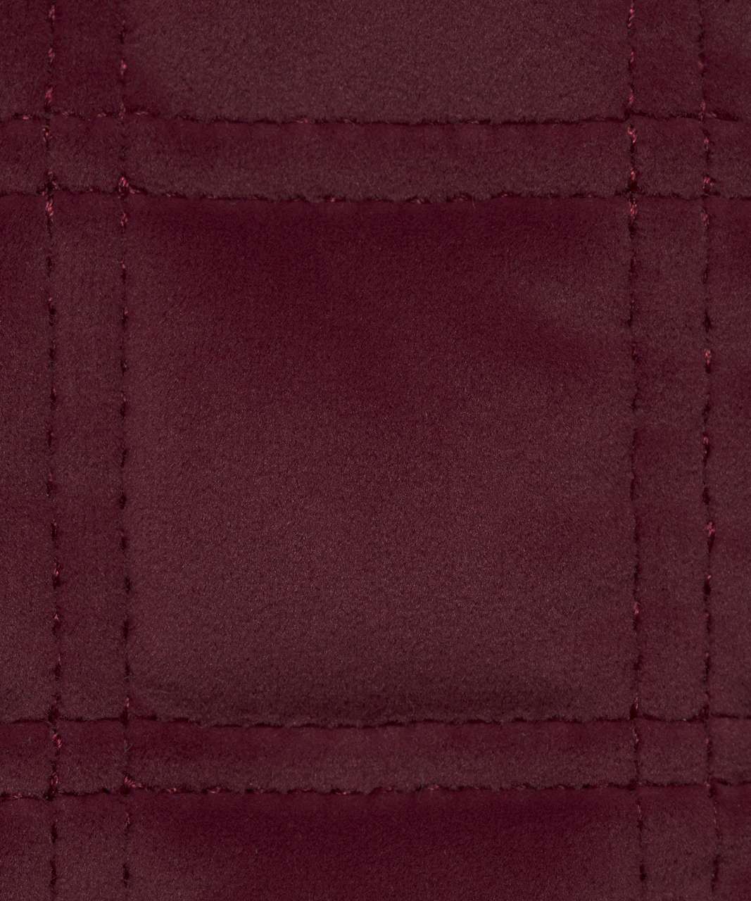 Lululemon Crossbody Camera Bag 2L *Quilted Velour - Wine Berry