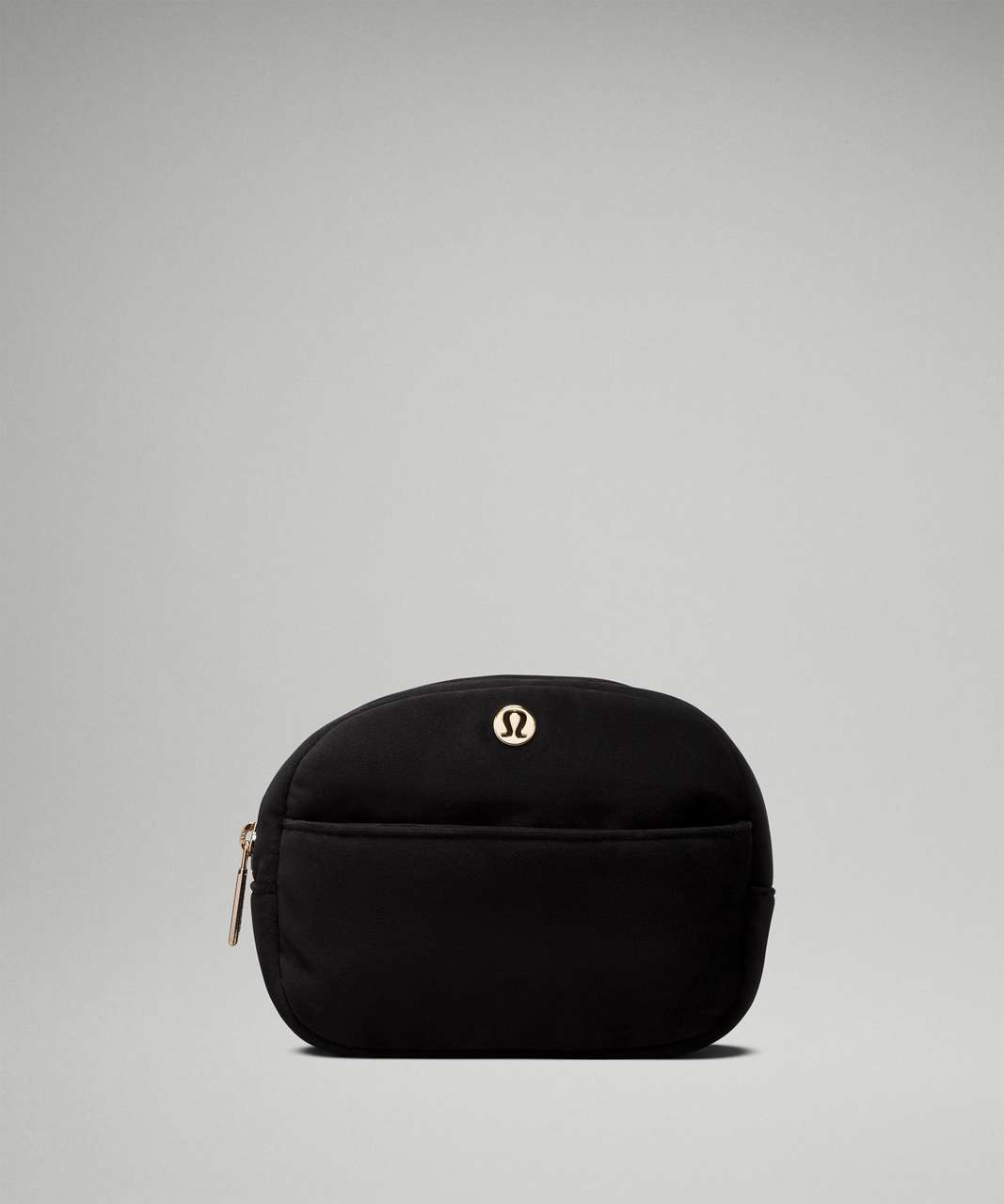 Lululemon Go Getter Pouch Mini *Velour - Black / Gold