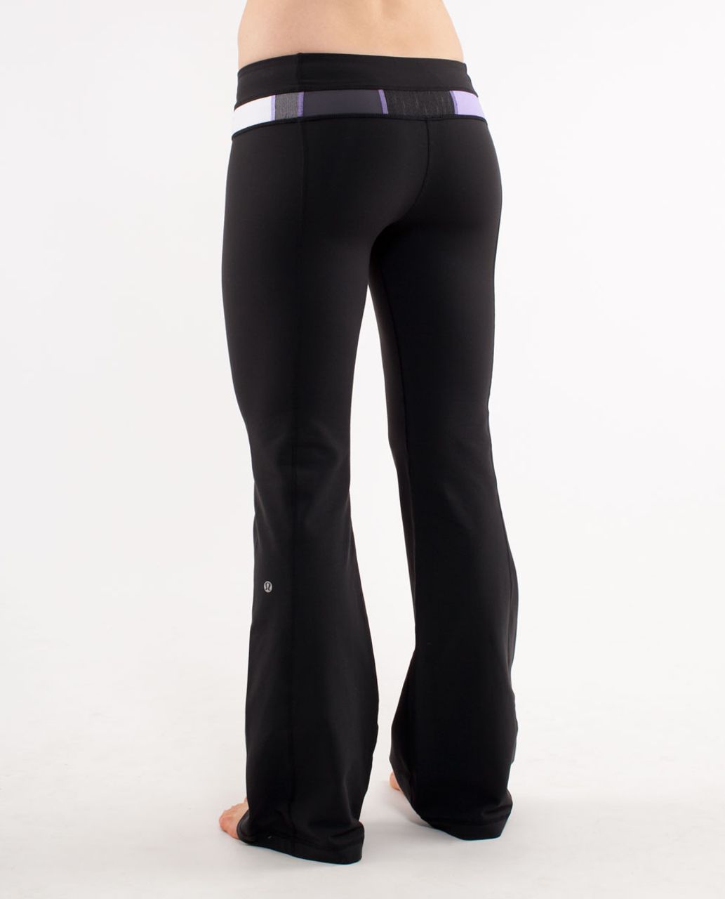 Lululemon Groove Pant (Regular) - Black / Winter Quilt Iii - lulu