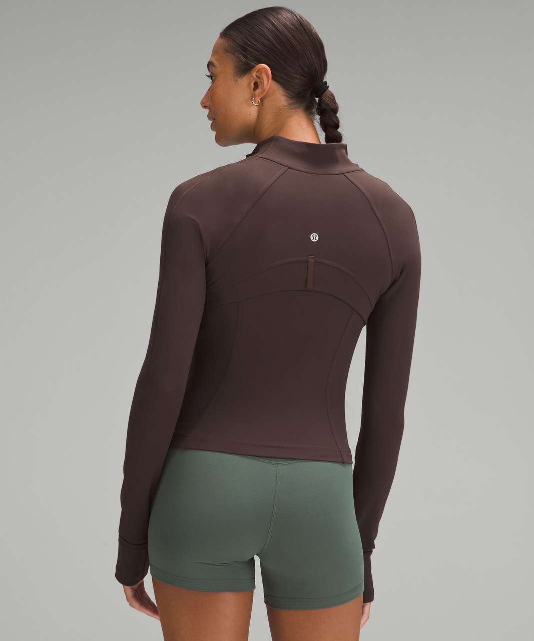 Lululemon Define Cropped Jacket *Nulu - Espresso