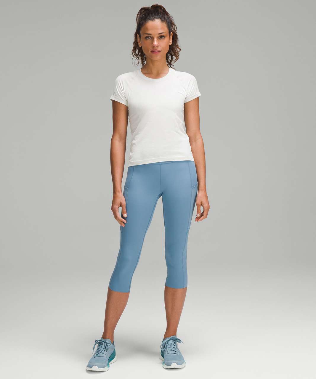 Lululemon athletica Fast and Free Reflective High-Rise Crop 23