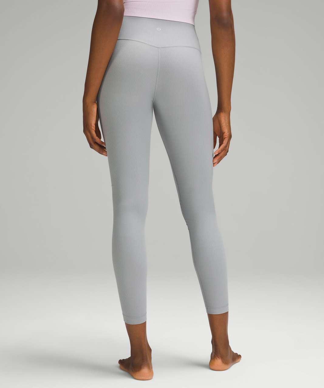 Lululemon Align Ribbed High-Rise Pant 28 - Rhino Grey - lulu fanatics