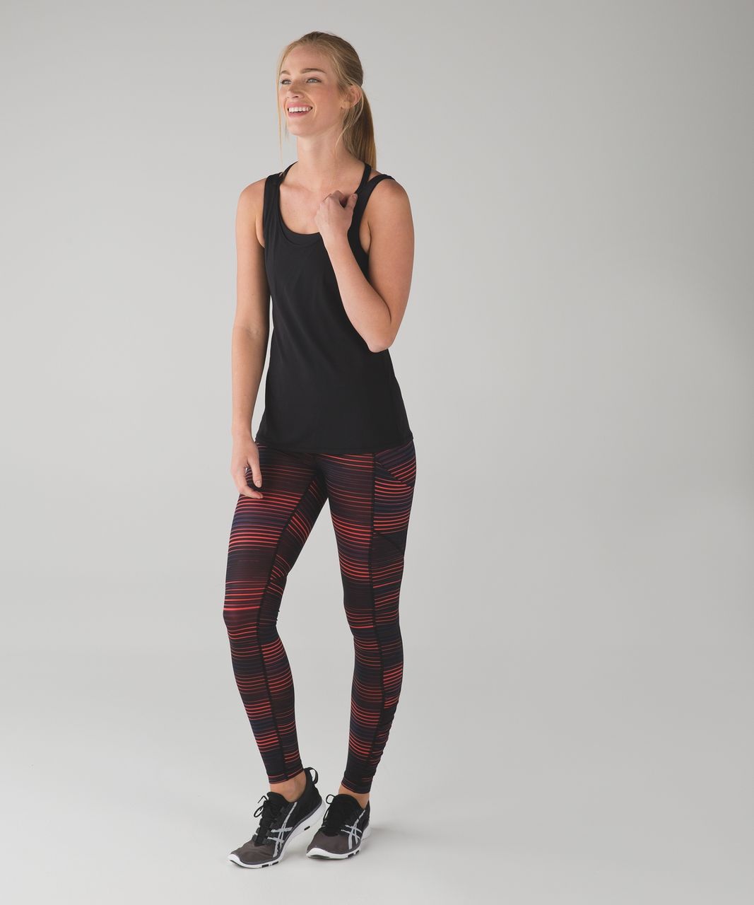 Lululemon Speed Tight IV - Twisted Dune Alarming Black