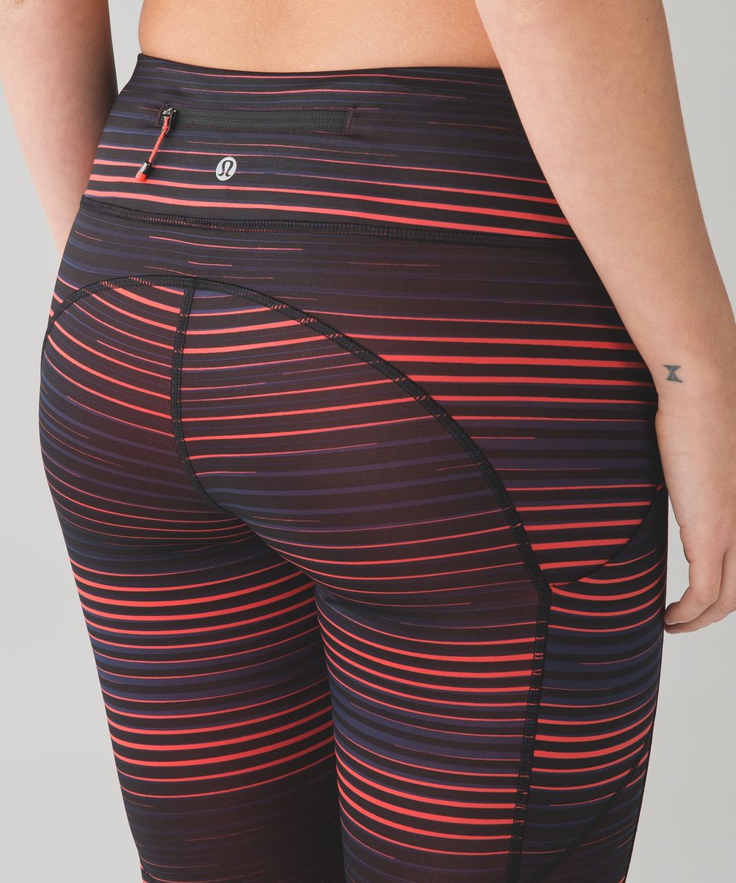 Lululemon Speed Tight IV - Twisted Dune Alarming Black