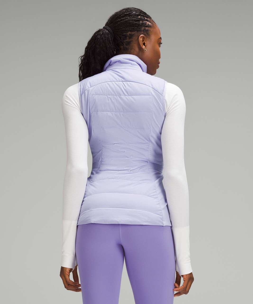 Lululemon Down for It All Vest - Lilac Smoke - lulu fanatics