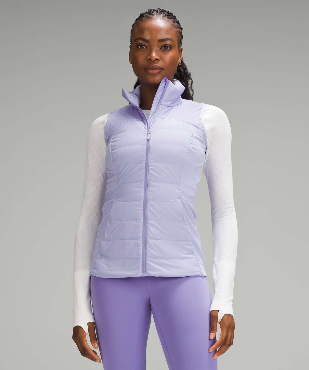 Lululemon Down for It All Vest - Lilac Smoke