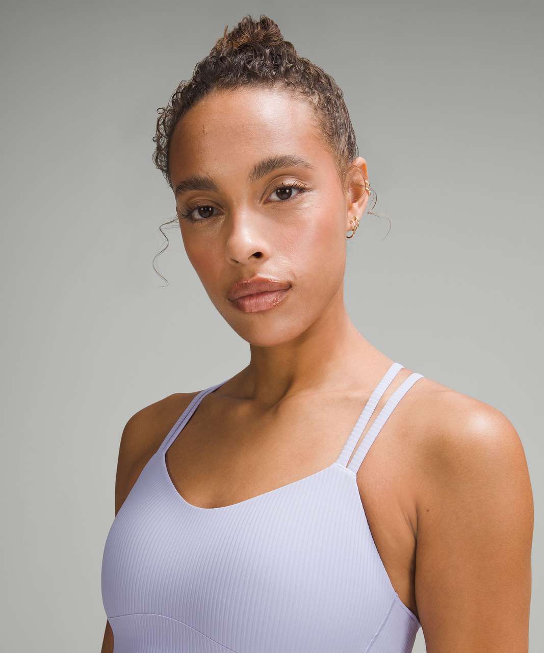 Lululemon Like a Cloud Ribbed Longline Bra *Light Support, B/C Cup - Summer  Glow - lulu fanatics