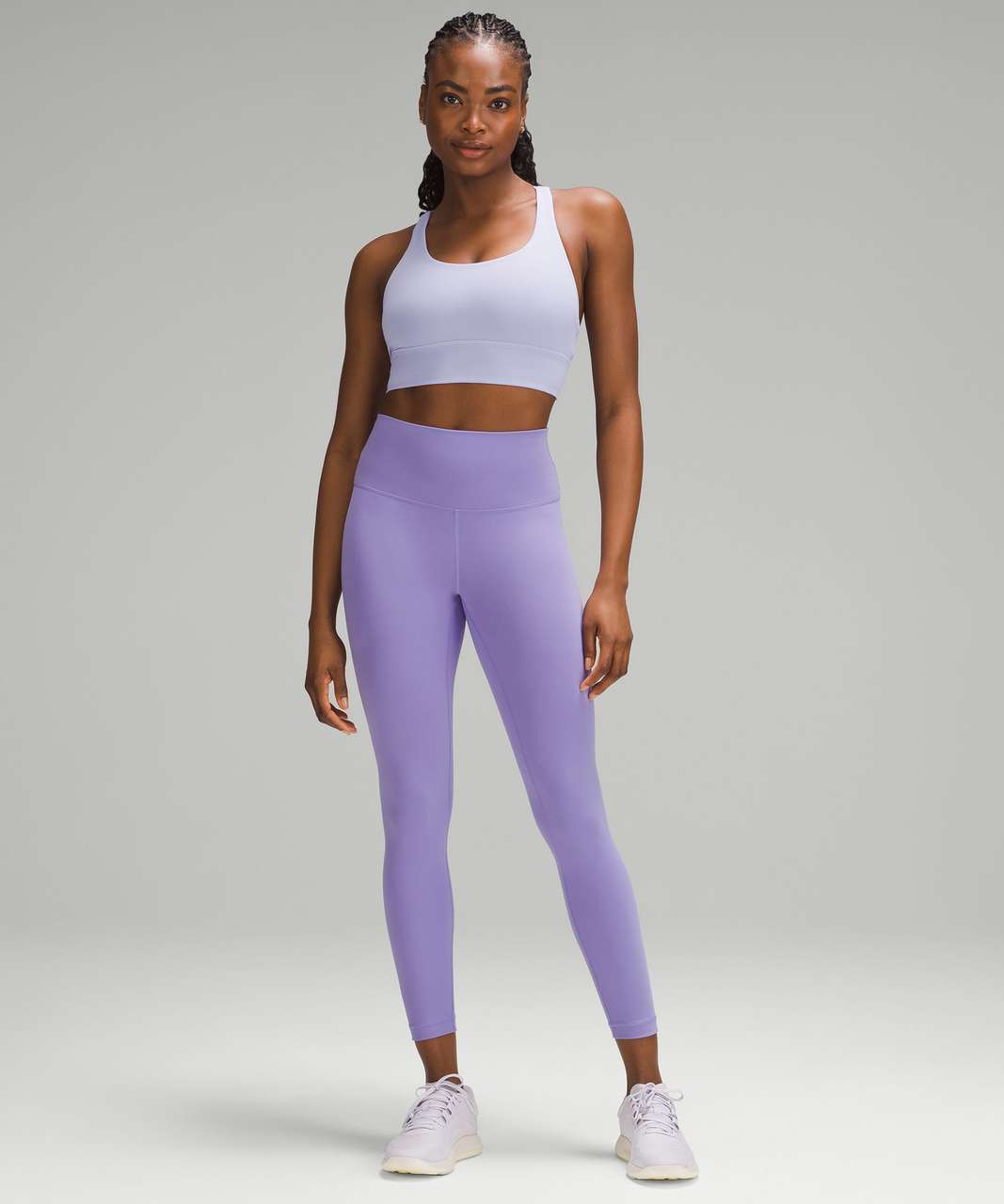 Lululemon Energy Bra *Long Line - Lavender Dusk - lulu fanatics