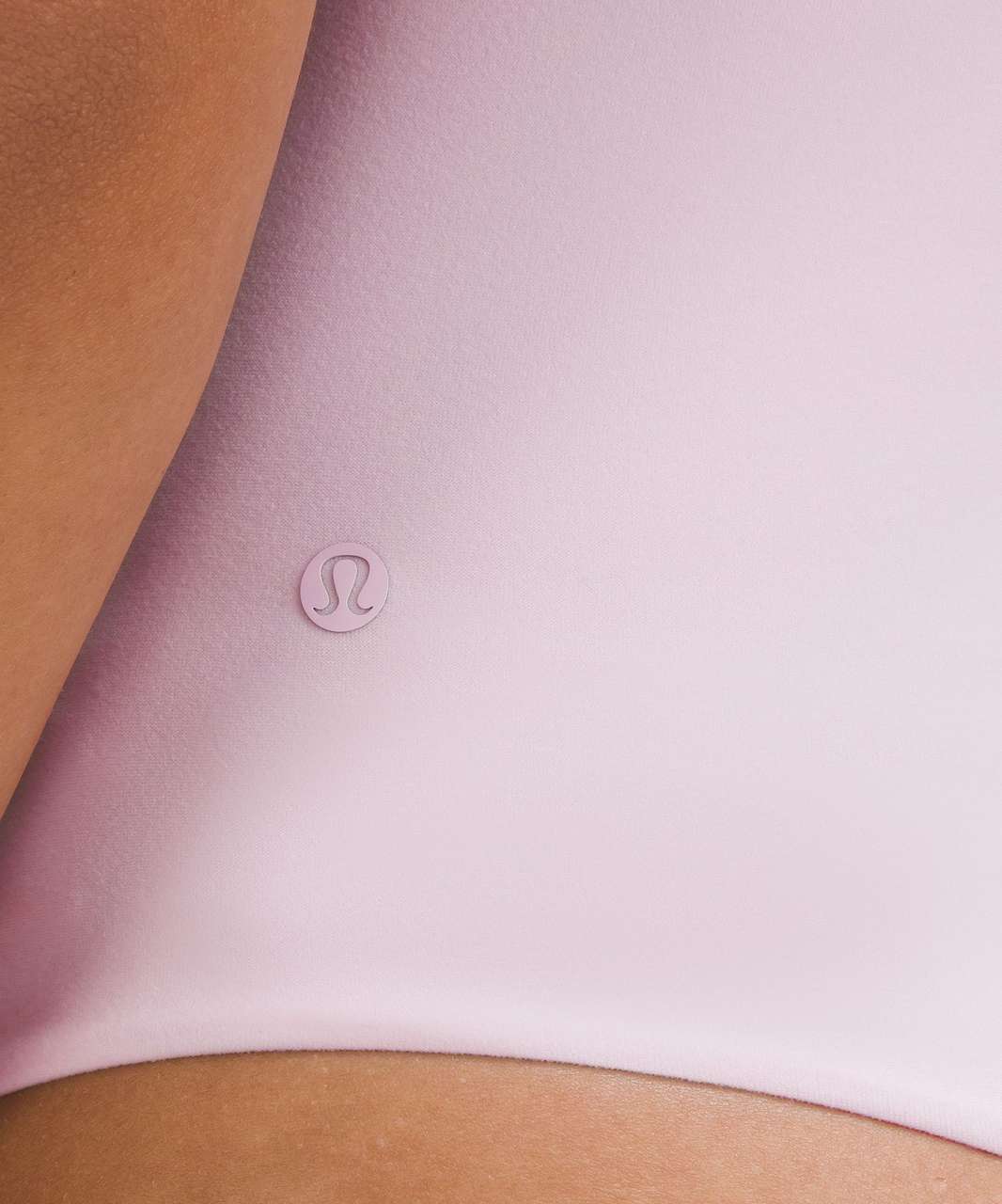 Lululemon Wundermost Ultra-Soft Nulu Short-Sleeve Crew Thong Bodysuit - Meadowsweet Pink