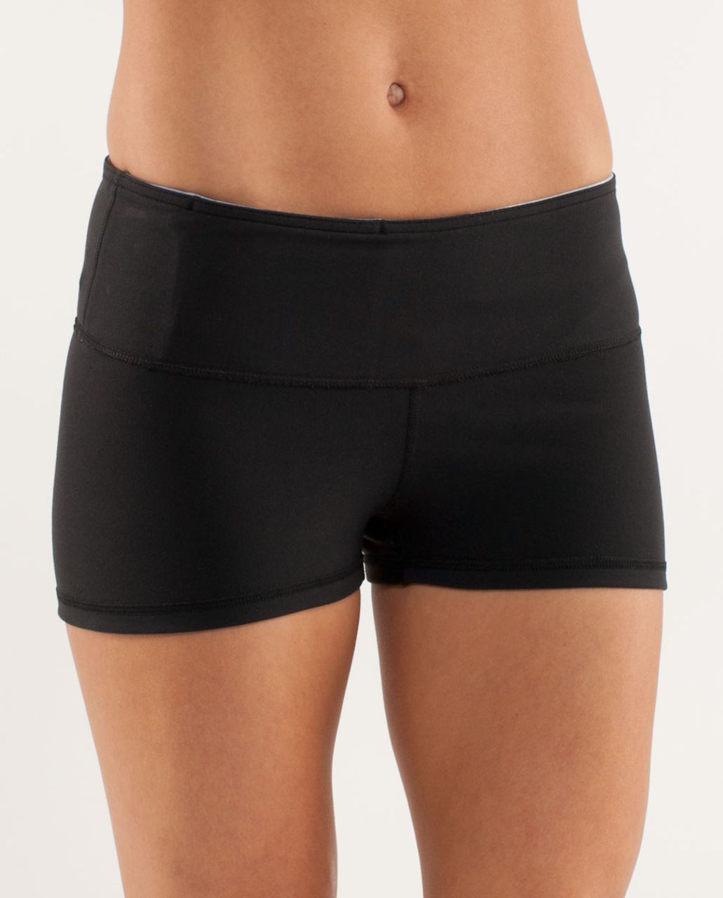 Lululemon Boogie Short - Black / White Coal Tinted Canvas Super - lulu ...