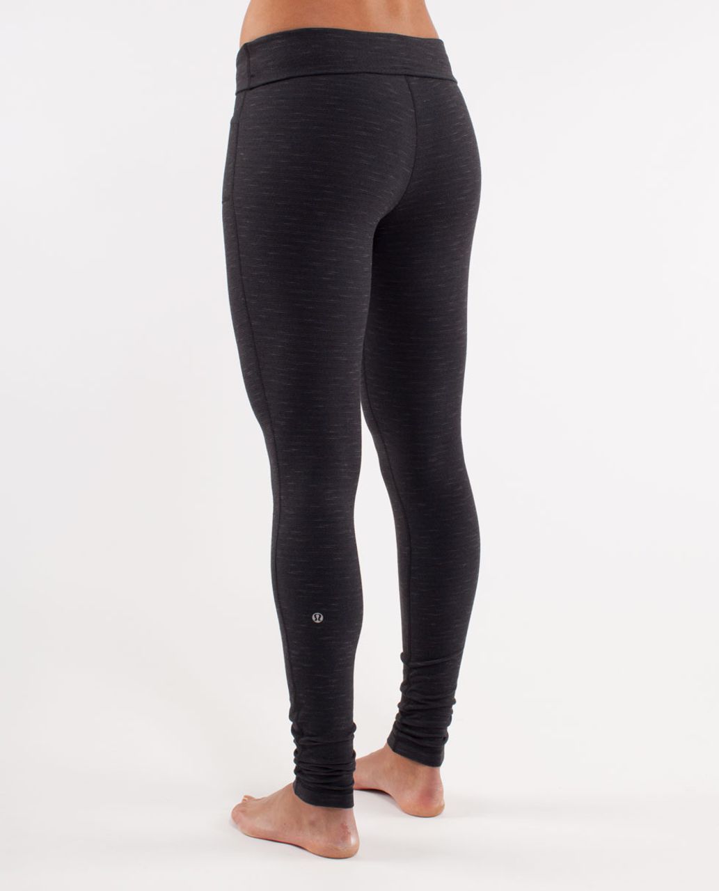 Lululemon Skinny Will Pant size 2 Pique Luon Black NWT High / Low Rise  Legging 